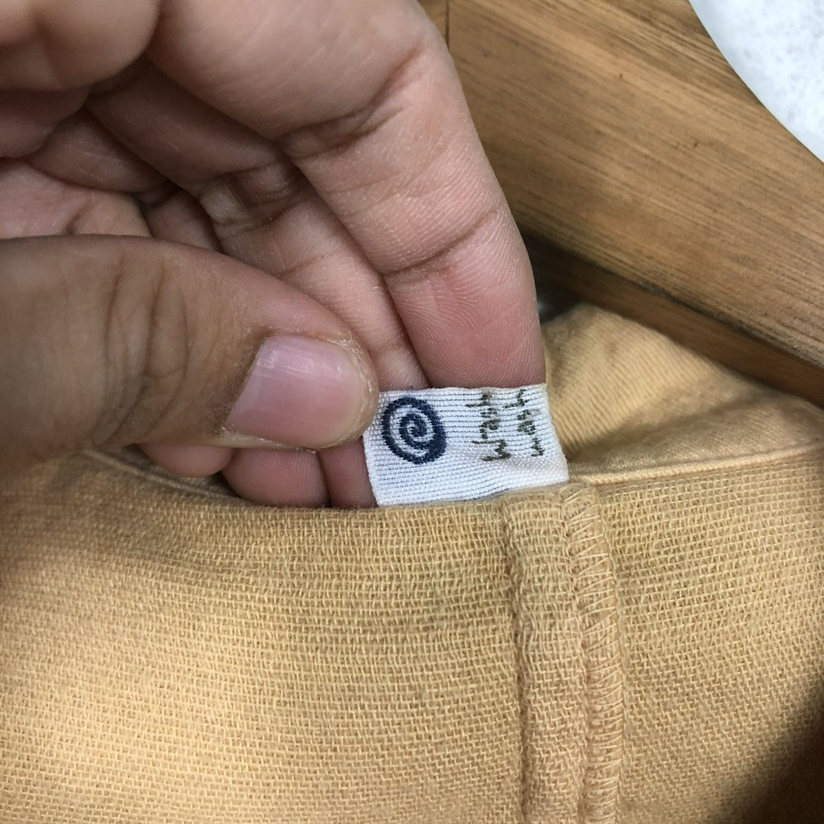 45rpm 🔥CROPPED CHORE BIKER BUTTON JACKET TRIANGLE CO. JAPAN Size US M / EU 48-50 / 2 - 20 Thumbnail