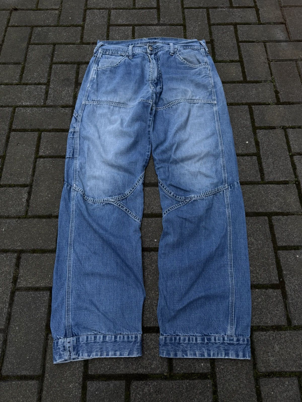 Diesel Vintage Diesel 3D Jeans W31 Denim Pants Y2K Avant-garde Size US 31 - 3 Thumbnail
