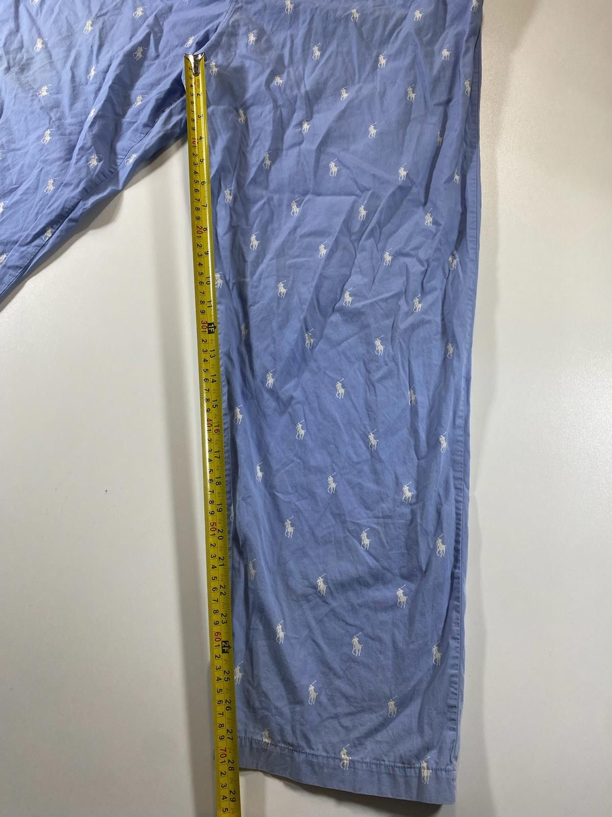 Polo Ralph Lauren Polo Ralph Lauren Blue Cotton Pajama Pants L Size ONE SIZE - 4 Thumbnail
