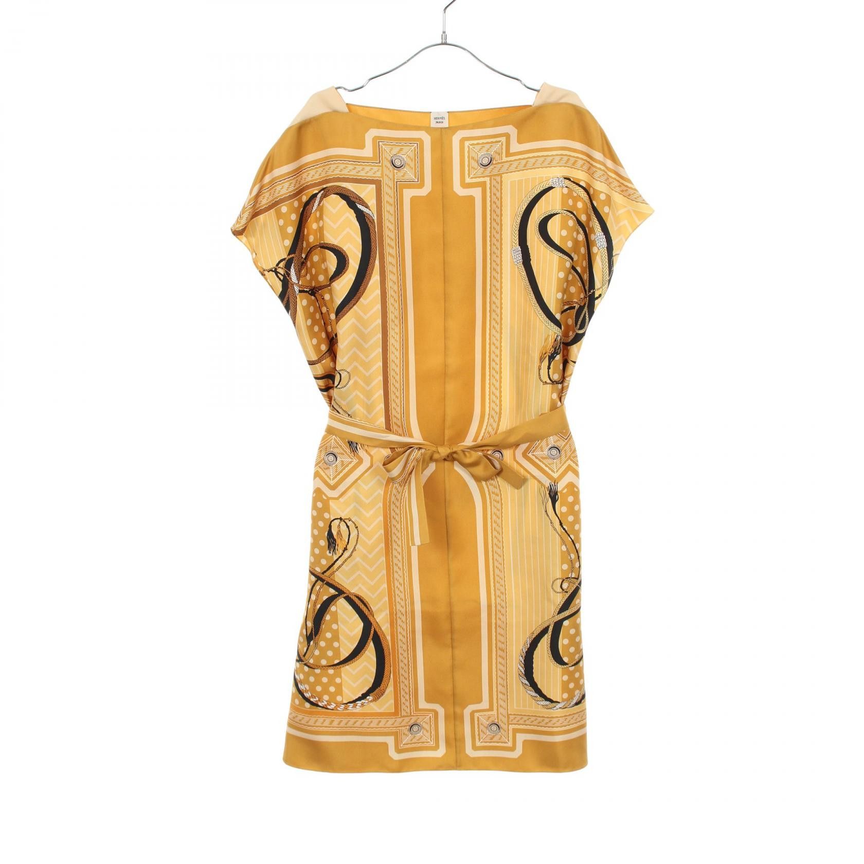 Hermes Hermes Hermes Twillaine Silk Dress Textile Dresses DUTY FREE for USA Size ONE SIZE - 1 Thumbnail