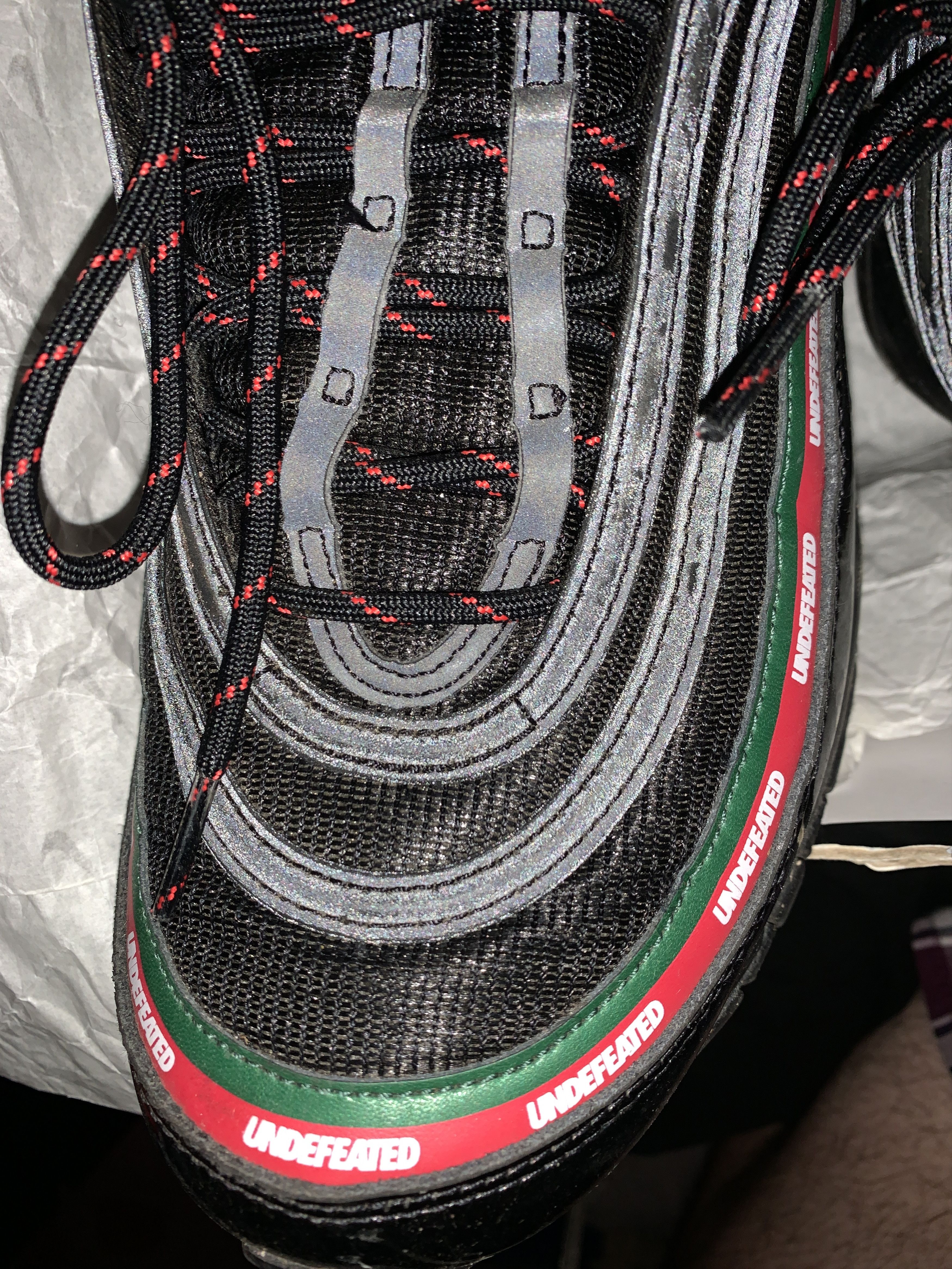 Nike × Undefeated Original Air Max 97 Size US 12 / EU 45 - 9 Thumbnail