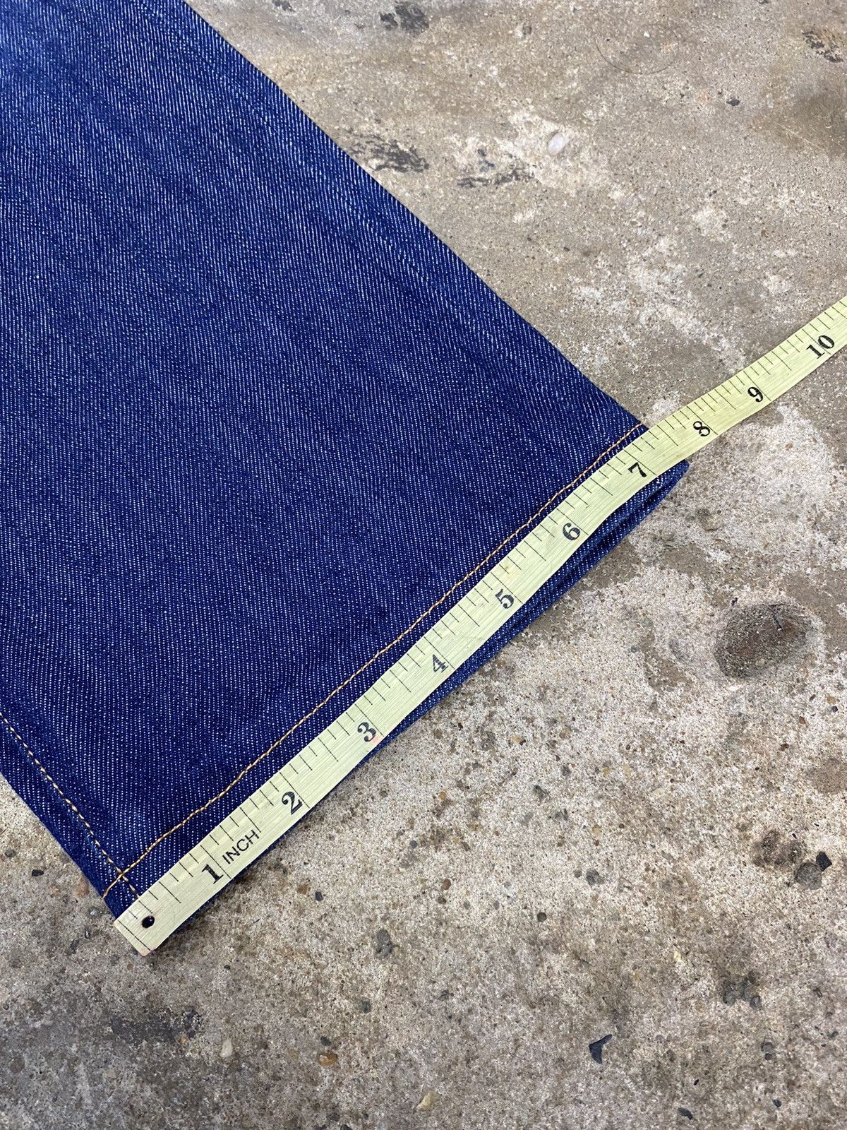 Japanese Brand × Vintage Taylor stitch selvedge blue jeans wash japanese brand Size US 29 - 18 Thumbnail
