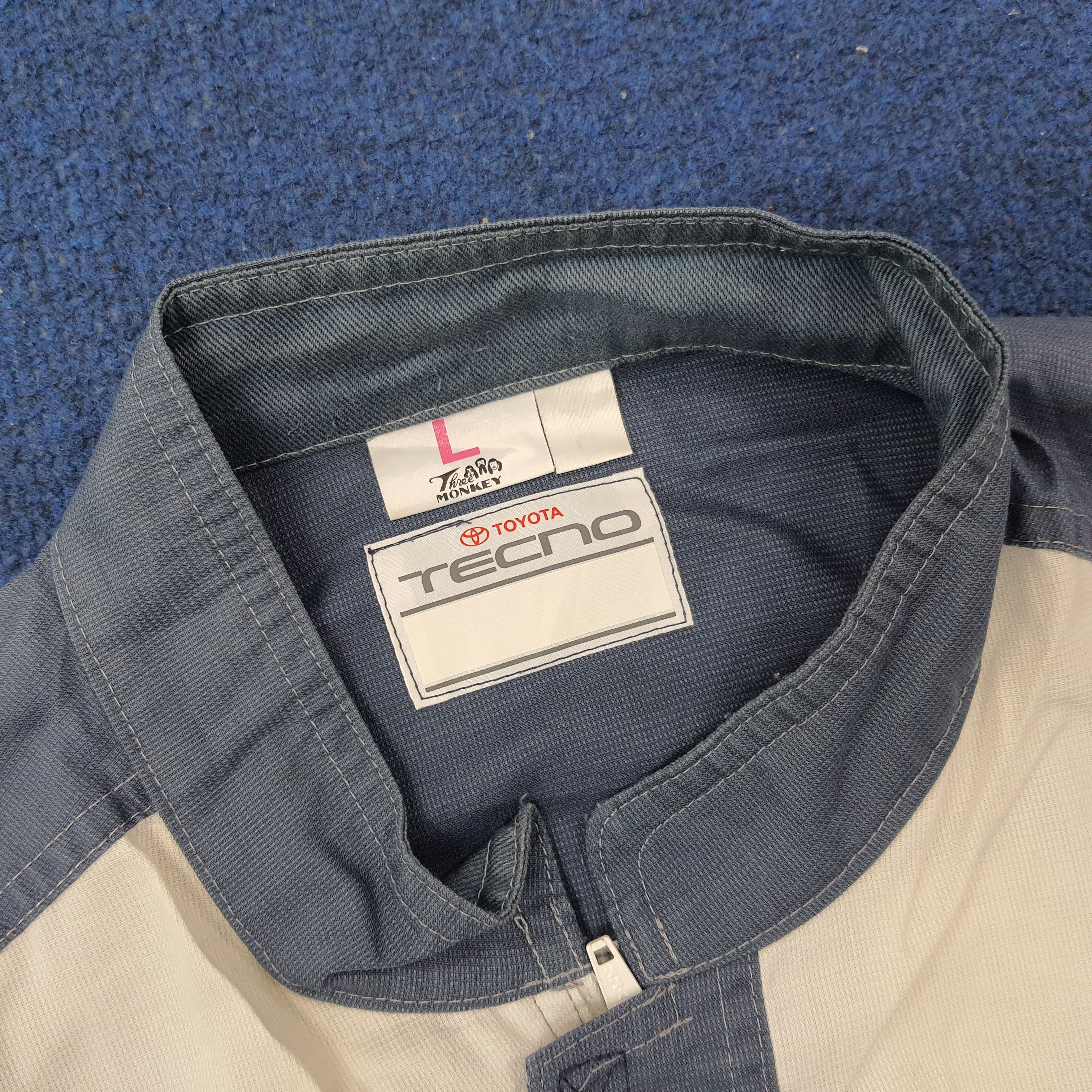 Japanese Brand × Vintage Vintage Toyota Tecno Racing Motorsports Coverall C232N12 Size US M / EU 48-50 / 2 - 6 Thumbnail