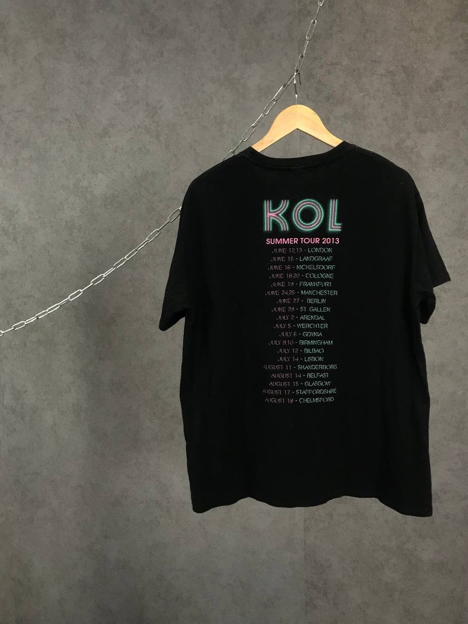 Band Tees King of Leon 2013 vintage rock band tour tee Size US L / EU 52-54 / 3 - 2 Thumbnail