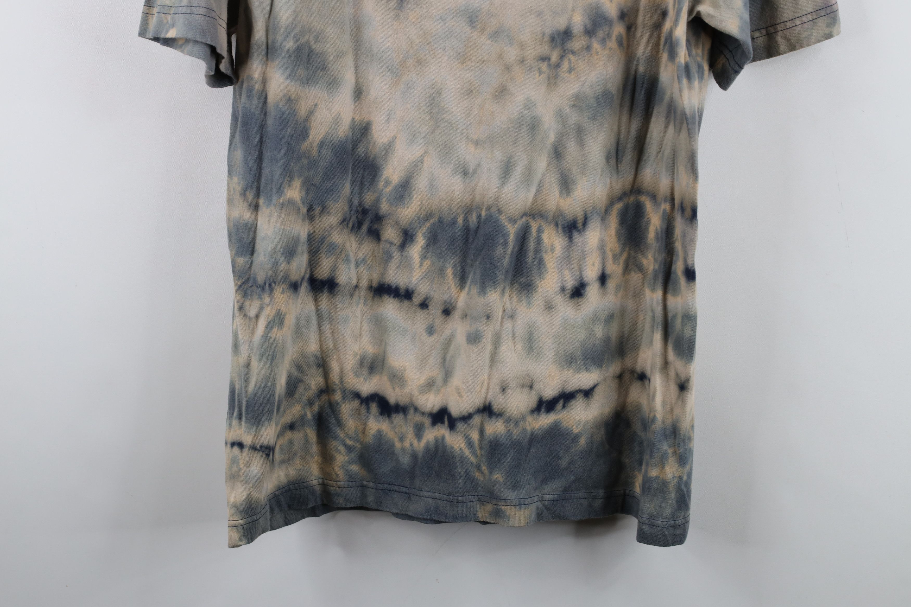 Nike Vintage Y2K Nike Center Swoosh Acid Wash T-Shirt Trippy Size US M / EU 48-50 / 2 - 12 Thumbnail