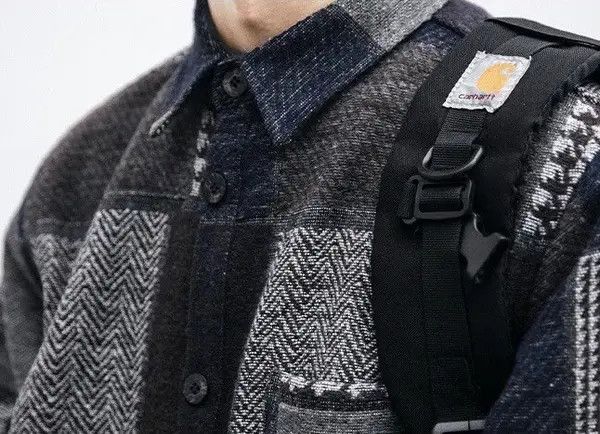 VIBE Retro fashion patchwork pattern button up shirt Size US L / EU 52-54 / 3 - 2 Thumbnail