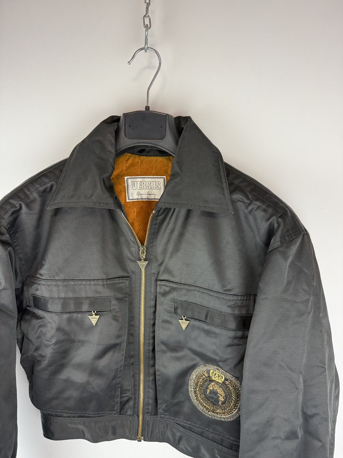 Versus Versace Black Versus Gianni Versace jacket with zip closure Size US S / EU 44-46 / 1 - 2 Thumbnail