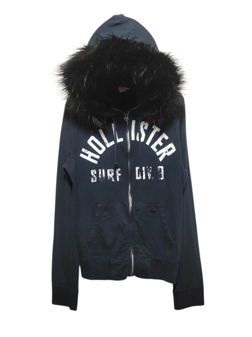 Hollister Hollister Zipper fur hoodie LGB style Size US L / EU 52-54 / 3 - 1 Thumbnail