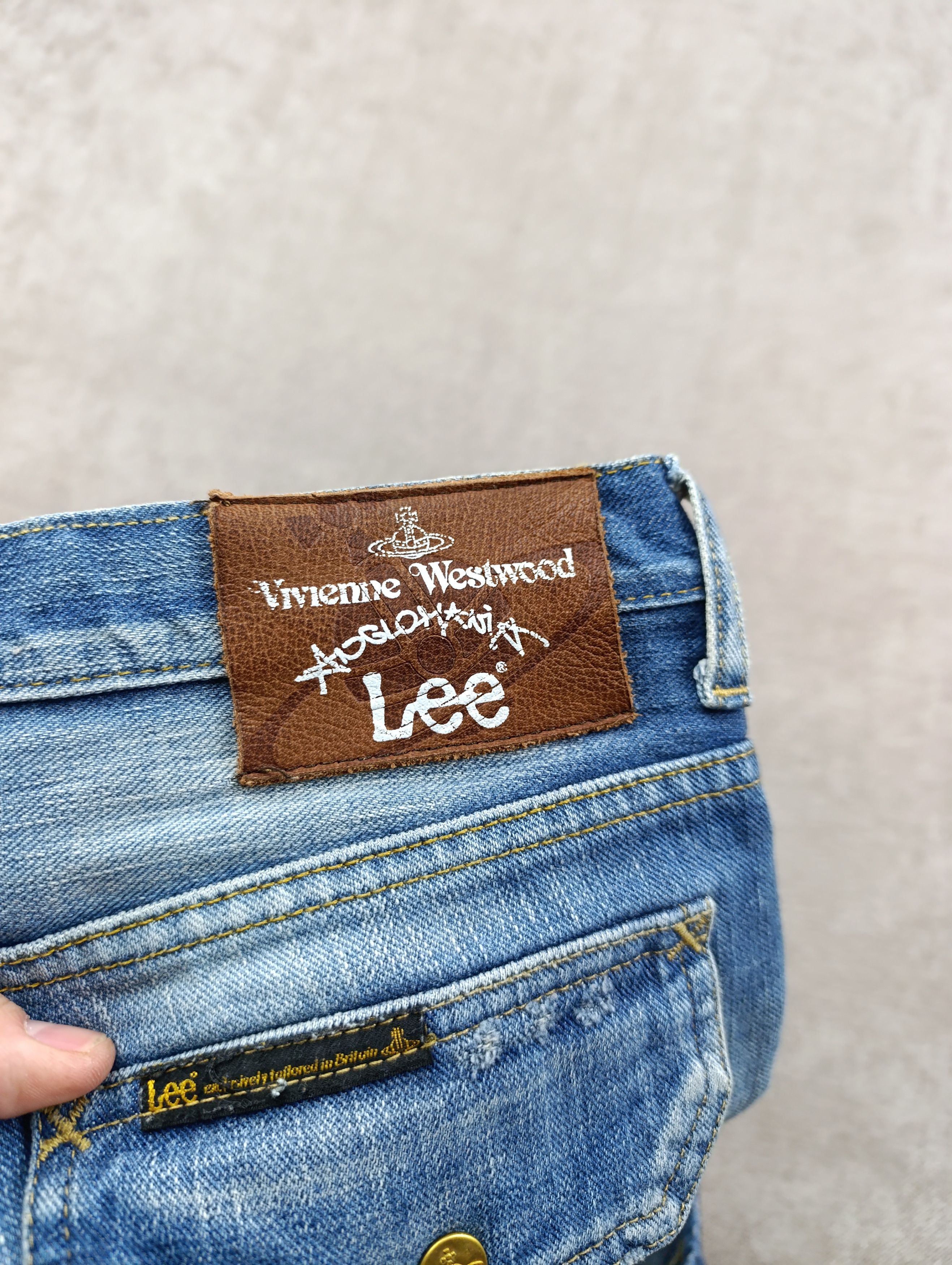 Lee × Vivienne Westwood Lee × Vivienne Westwood Pamela Jeans Denim Pants Size 26" / US 2 / IT 38 - 2 Thumbnail