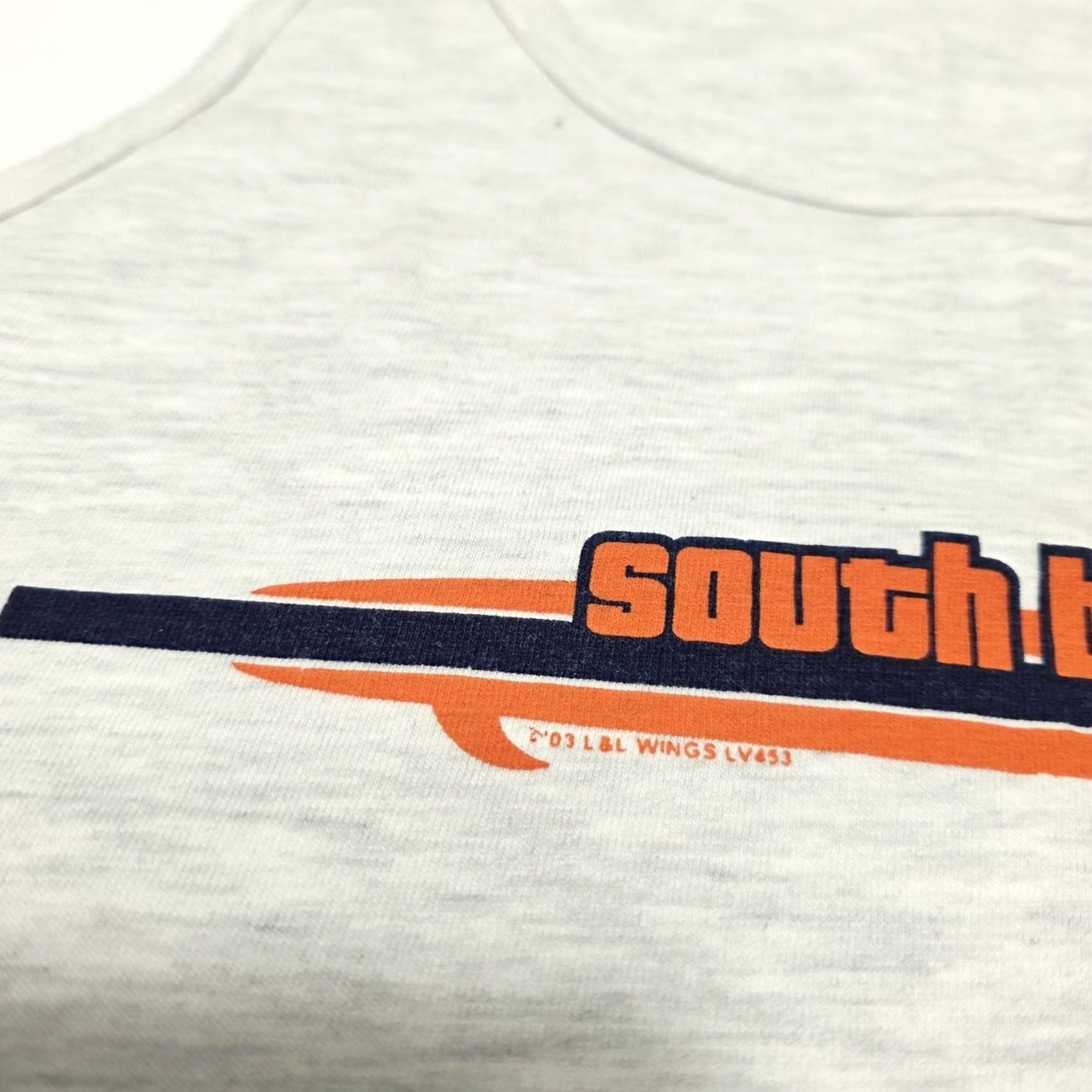 Vintage VINTAGE South Beach Florida Graphic 90's Tank Top Shirt Men M Grey Tank Top Mens Medium Graphic Print 90s Vintage Shirt Men Grey US Size US L / EU 52-54 / 3 - 3 Thumbnail