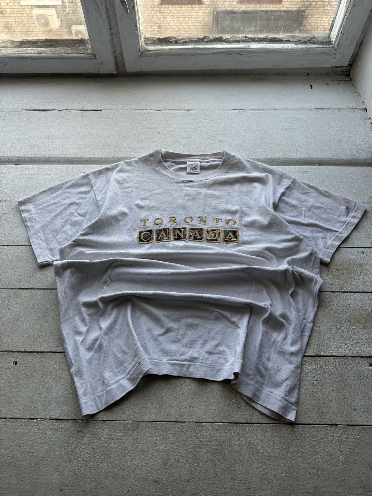 Other 🚨 VANCOUVER CANADA BIG LOGO T-shirt SINGLE STITCH archive Size US XL / EU 56 / 4 - 1 Thumbnail