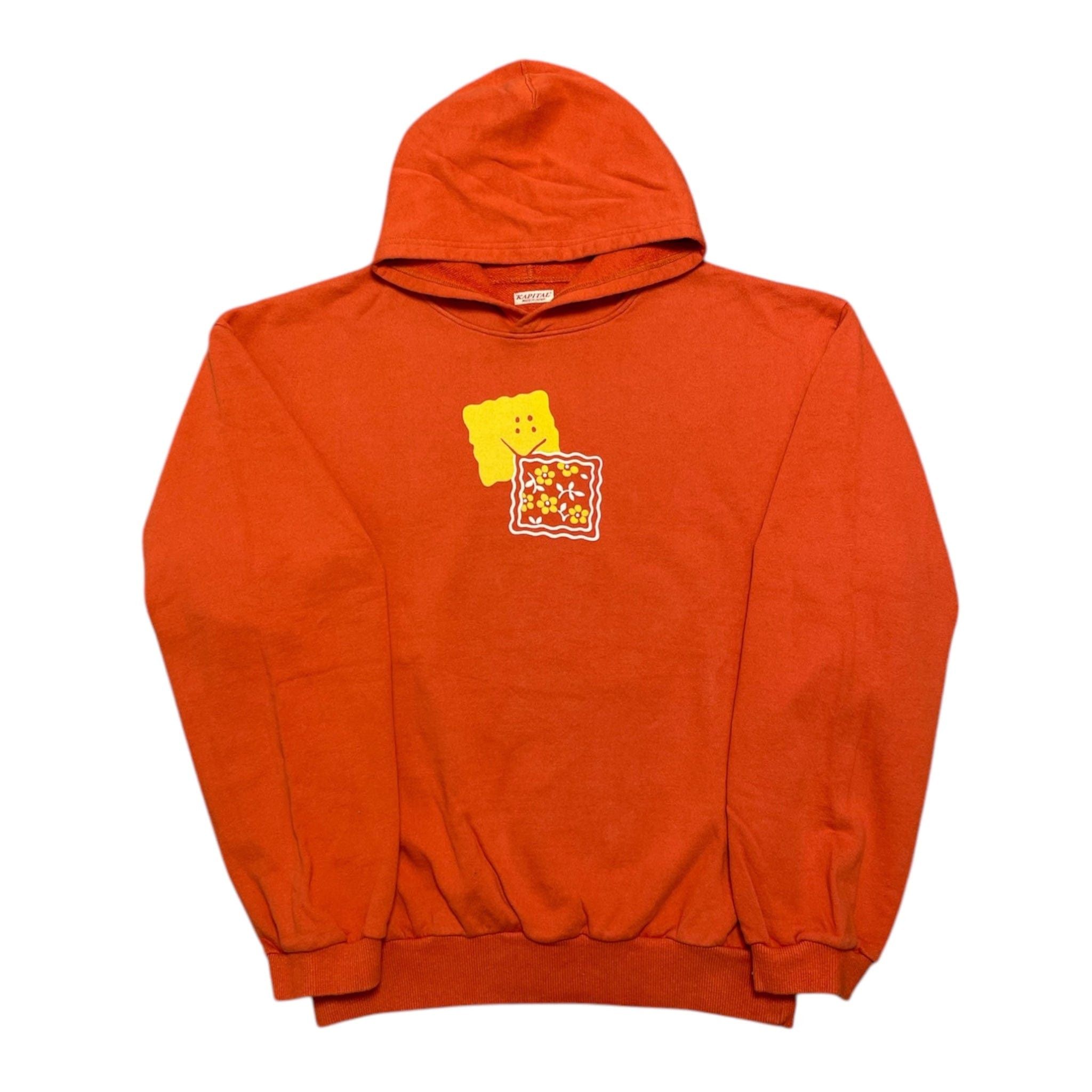 Kapital Peckish Bowy Hooded Sweatshirt Orange Size US L / EU 52-54 / 3 - 1 Thumbnail