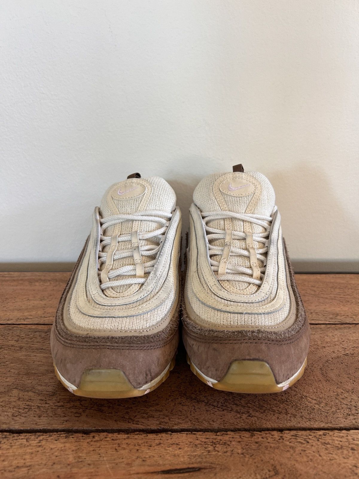 Nike Nike Air Max 97 Muslin Pink Foam Size US 10 / EU 43 - 3 Thumbnail