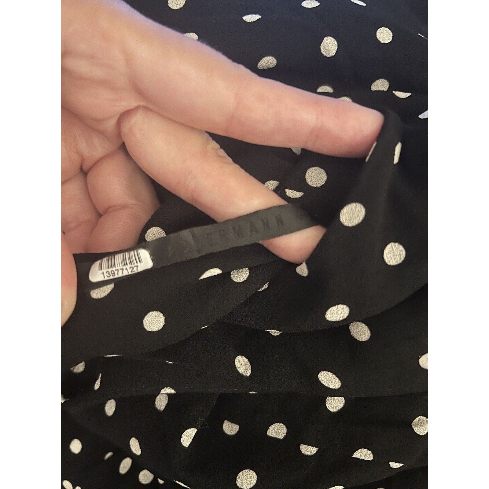 Haider Ackermann Haider Ackermann Black Polka Dot Shirt Dress 40 US 8 Size M / US 6-8 / IT 42-44 - 4 Thumbnail