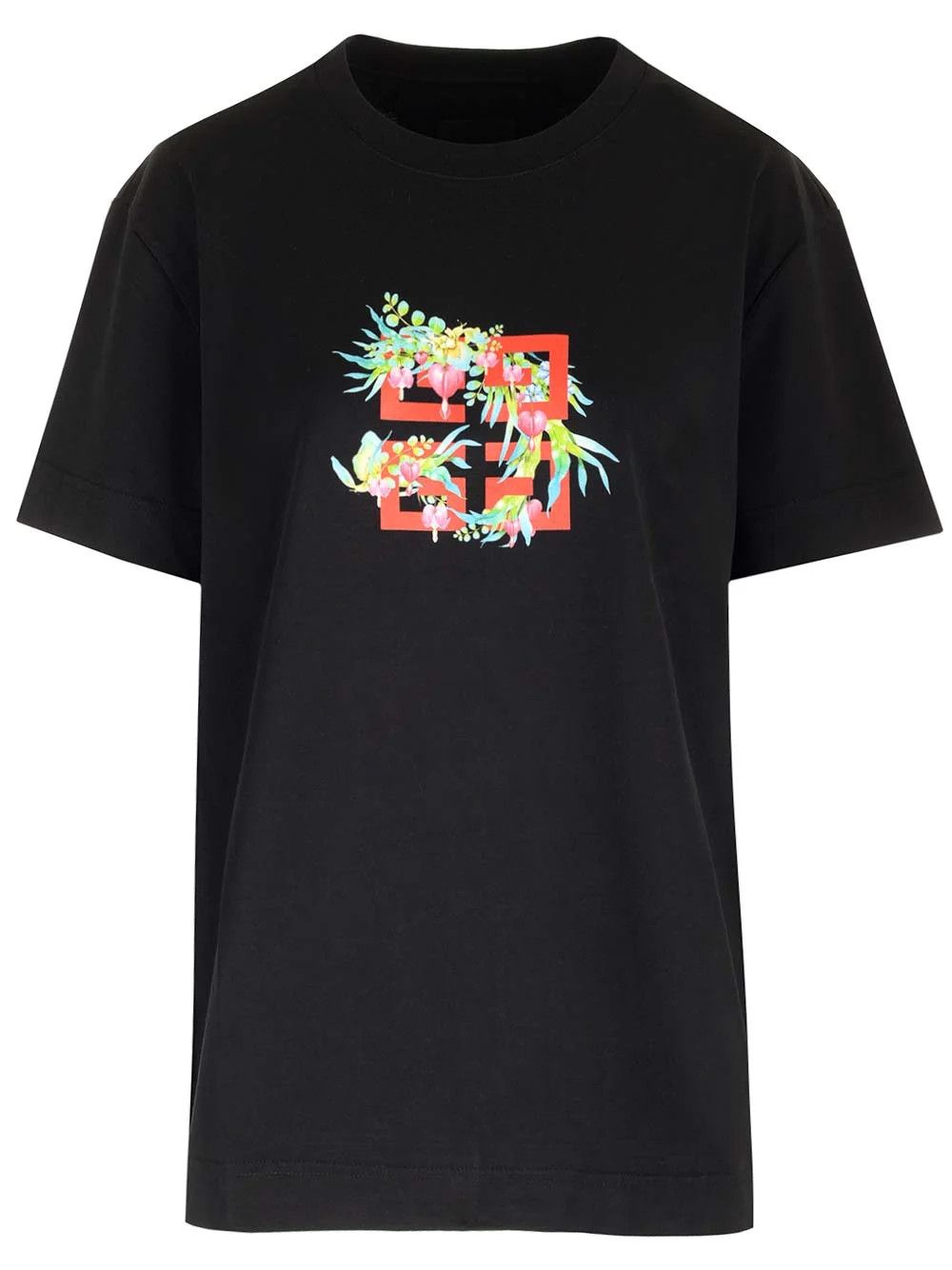 Givenchy o1w1db10325 Short Sleeve Classic Fit T-Shirt in Black Size XL / US 12-14 / IT 48-50 - 1 Thumbnail
