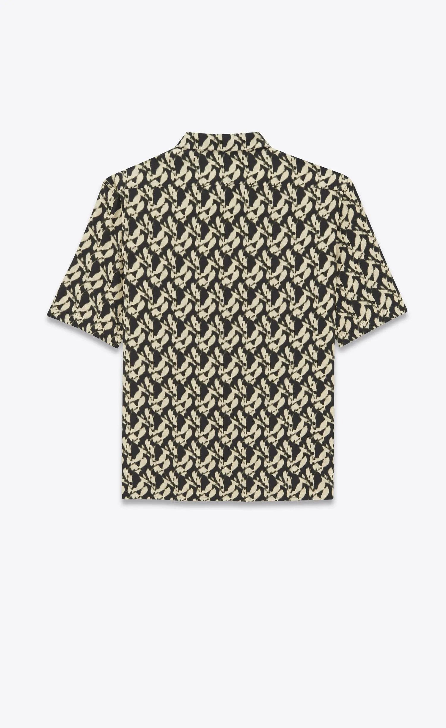 Saint Laurent Paris o1s1wg110625 601070 Shirt in Viscose Voile in Multicolor Size US S / EU 44-46 / 1 - 2 Thumbnail