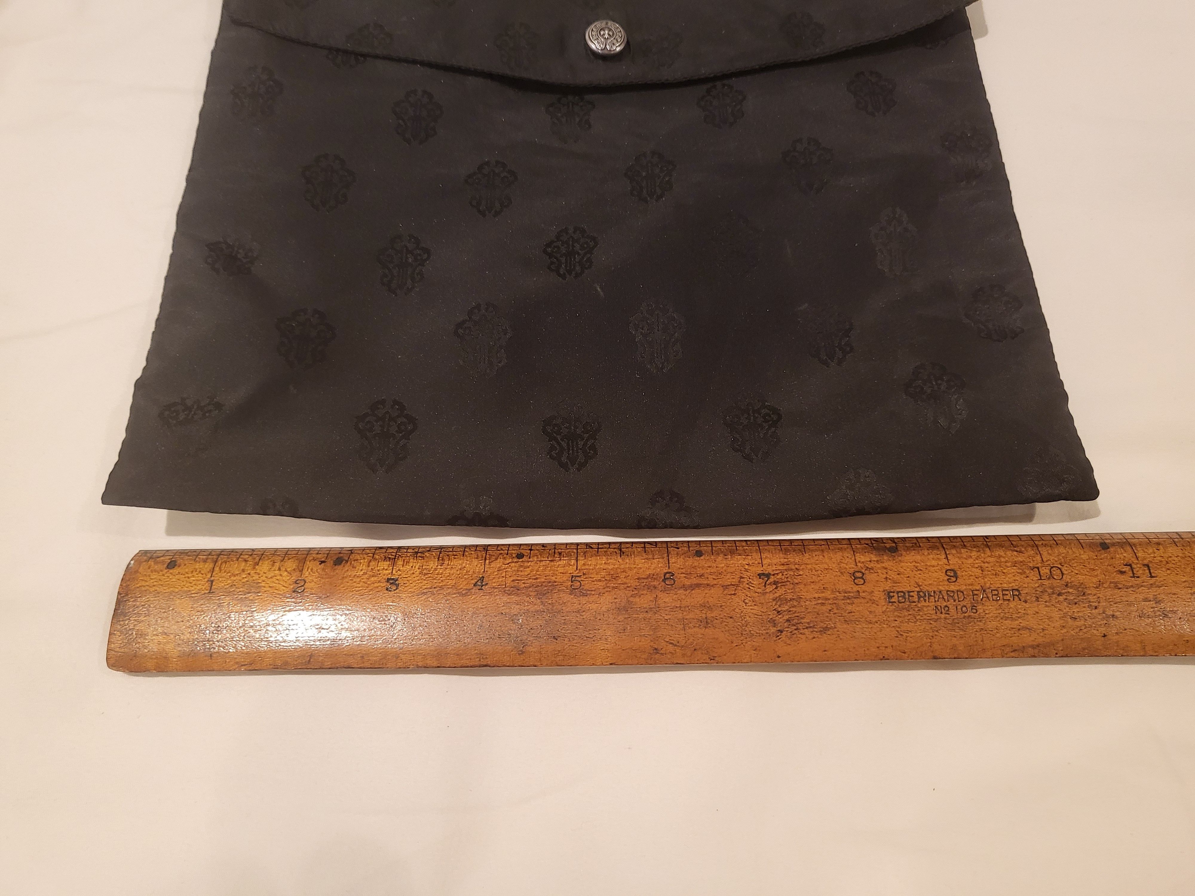 Chrome Hearts Chrome Hearts Dust Bag Silk Nylon Sterling Button Size ONE SIZE - 3 Thumbnail