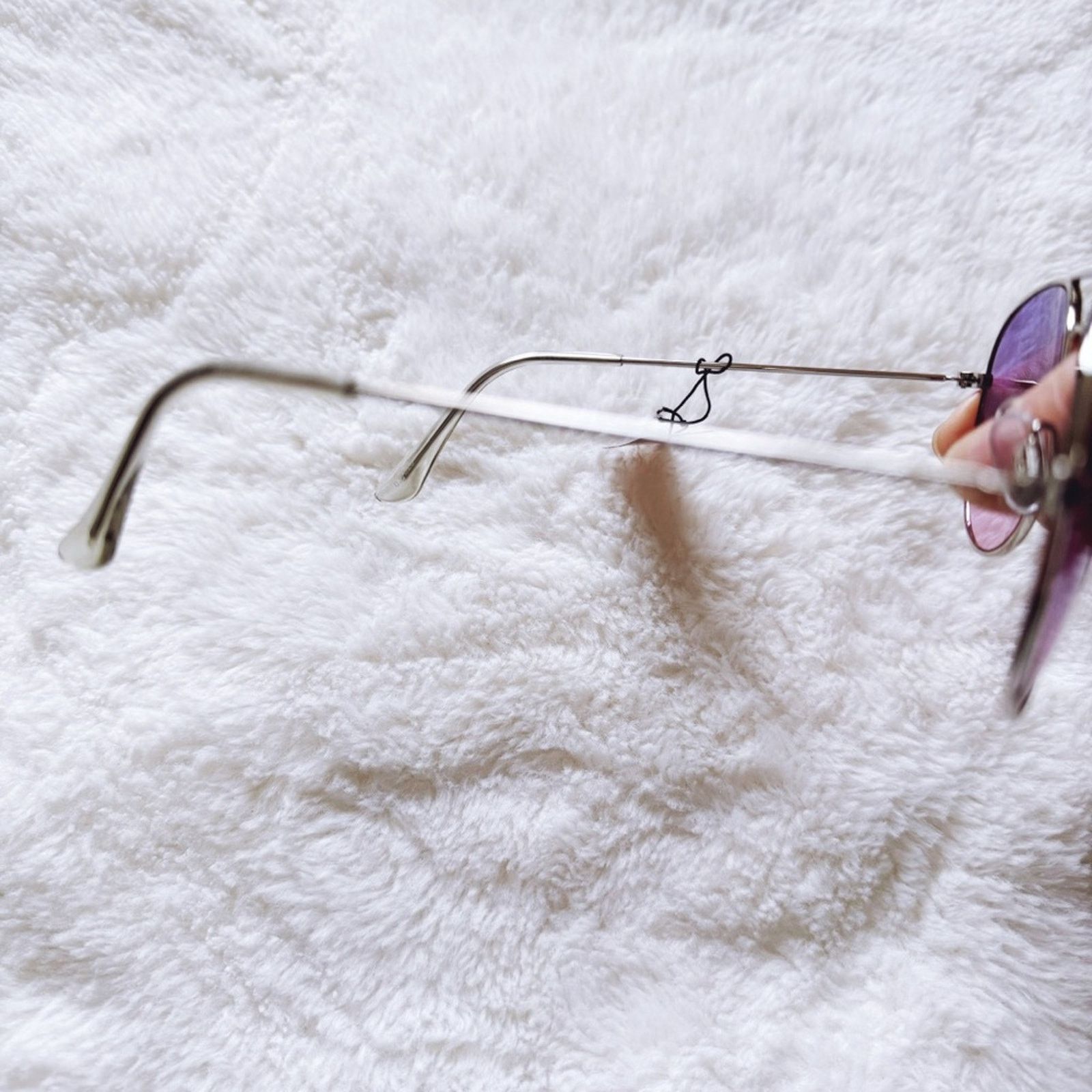 Other Rosalia Purple Full Rim Aviator Sunglasses Size ONE SIZE - 7 Thumbnail