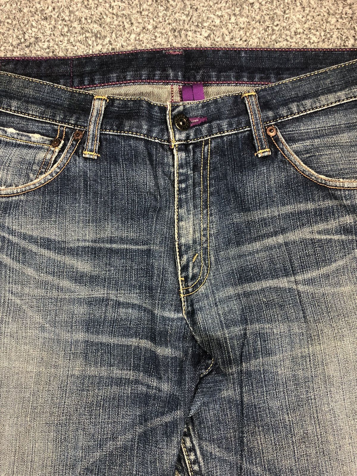 Levi's Vintage Beauty Faded Levis 503 V23 Jeans Size US 34 / EU 50 - 3 Thumbnail