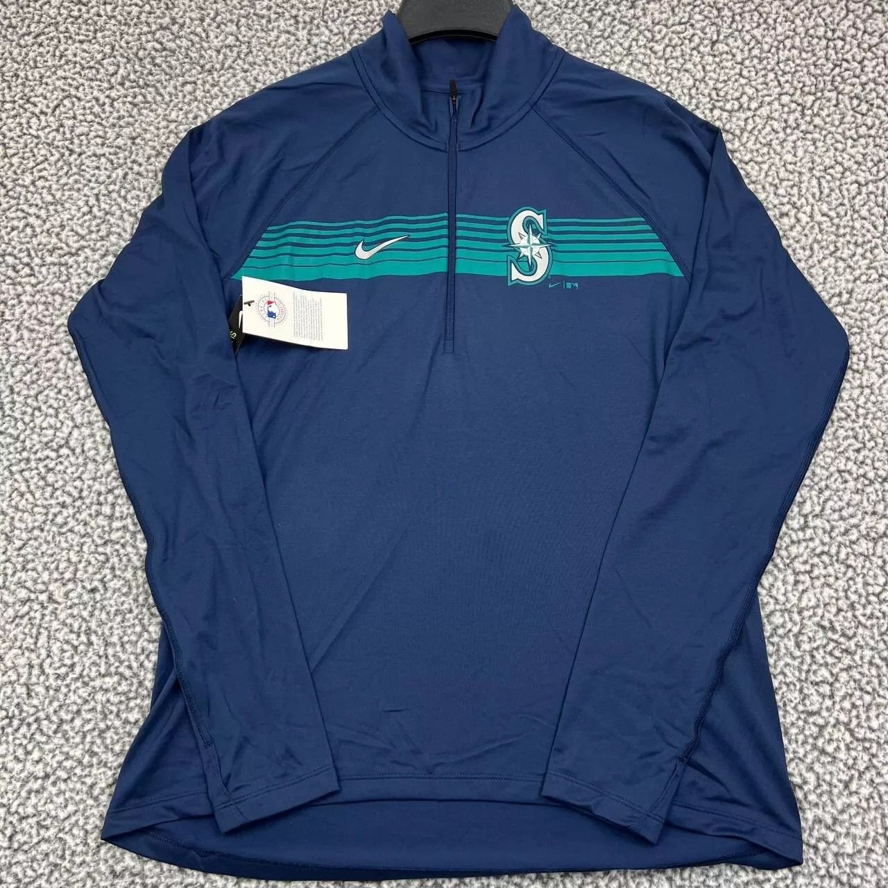 Nike Seattle Mariners Jacket Women M Dri-Fit Slim Fit Athletic Size M / US 6-8 / IT 42-44 - 1 Thumbnail