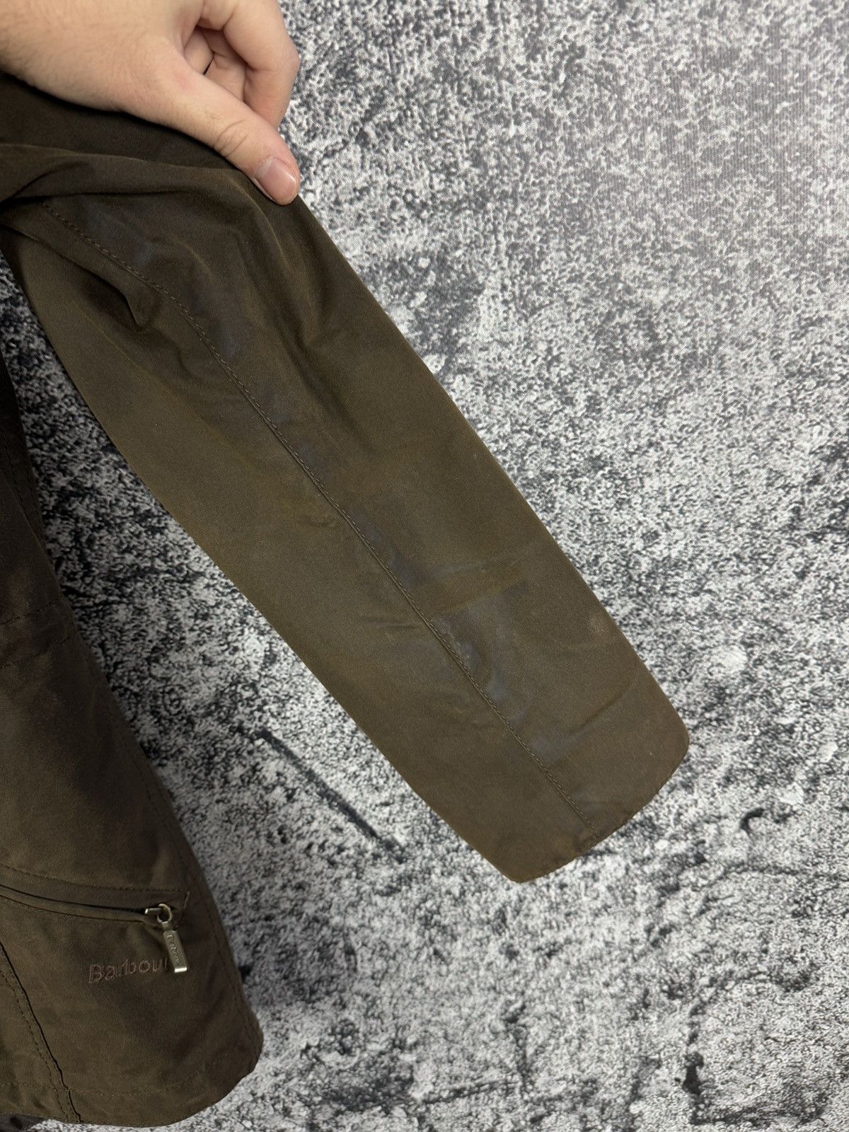 Barbour Barbour Winter Force Parka Wax Jacket Waxed Cotton Size UK 8 Size S / US 4 / IT 40 - 20 Thumbnail