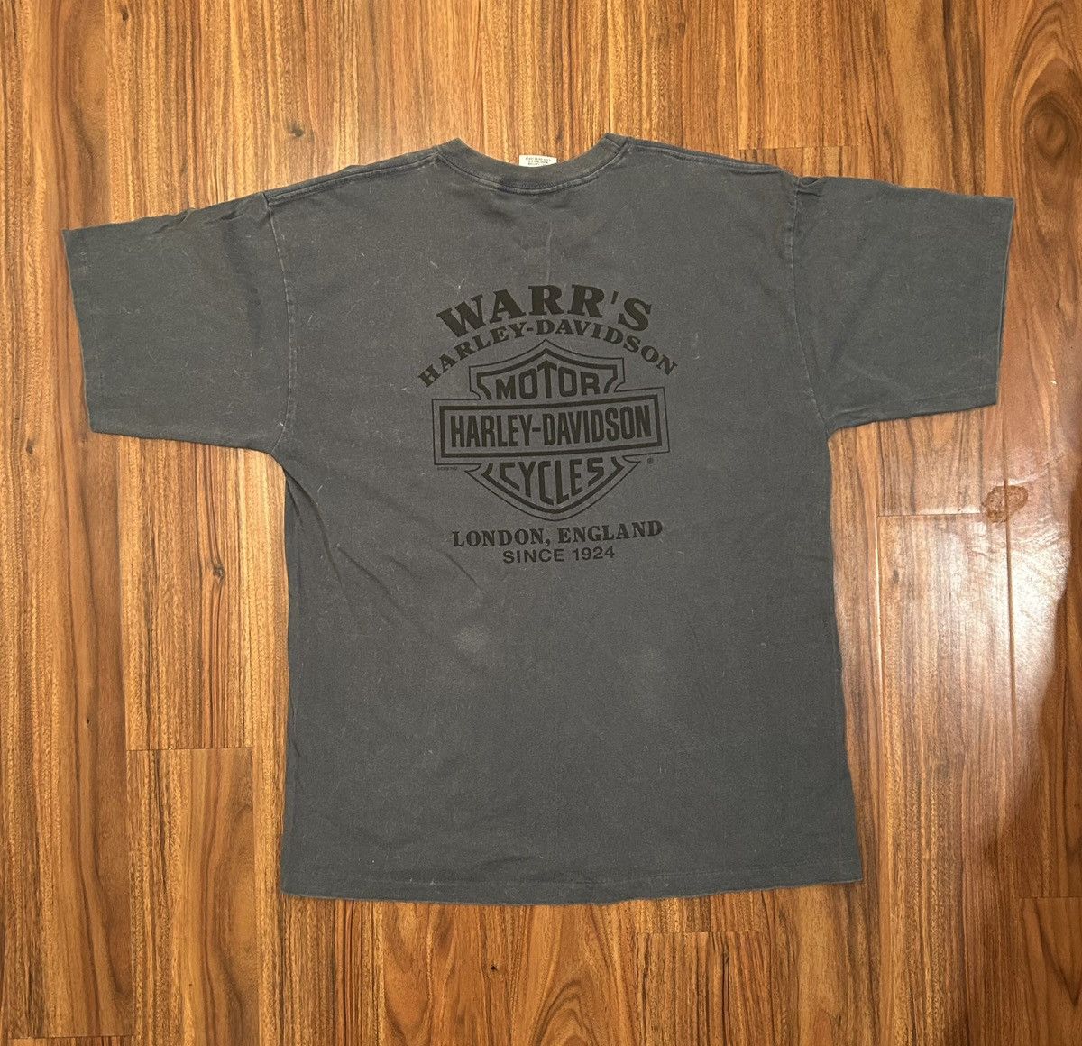 Harley Davidson Vintage Harley-Davidson London Eagle Tee Size US XL / EU 56 / 4 - 4 Thumbnail