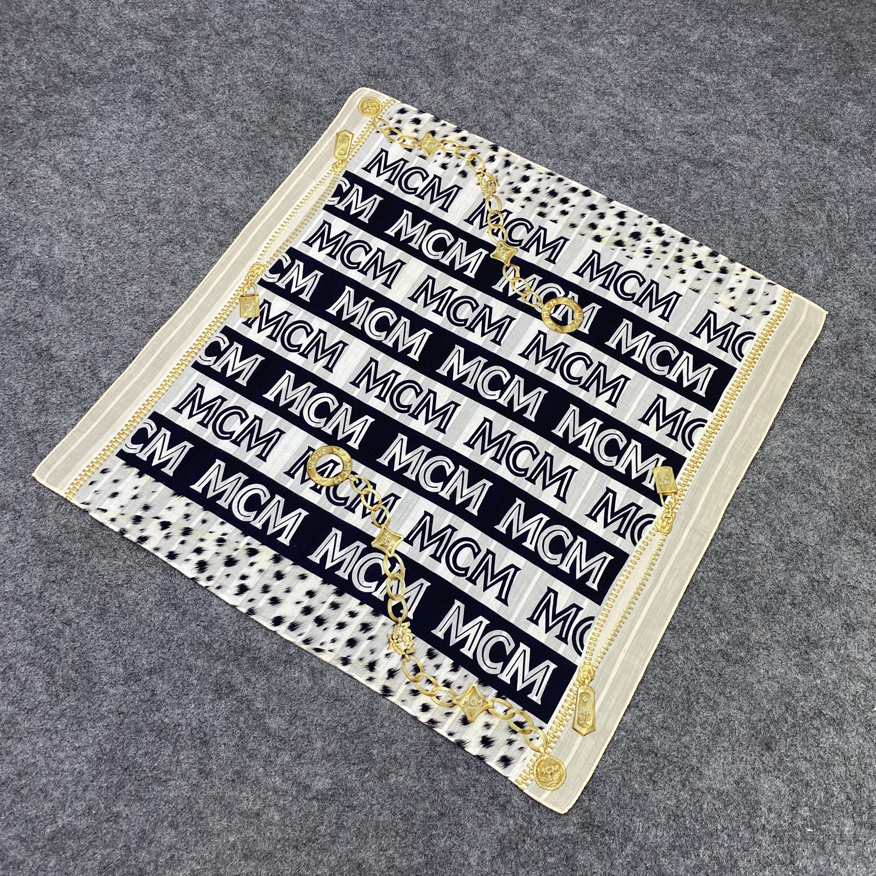 MCM MCM Handkerchief Neckerchief Bandana-B1966 Size ONE SIZE - 4 Thumbnail