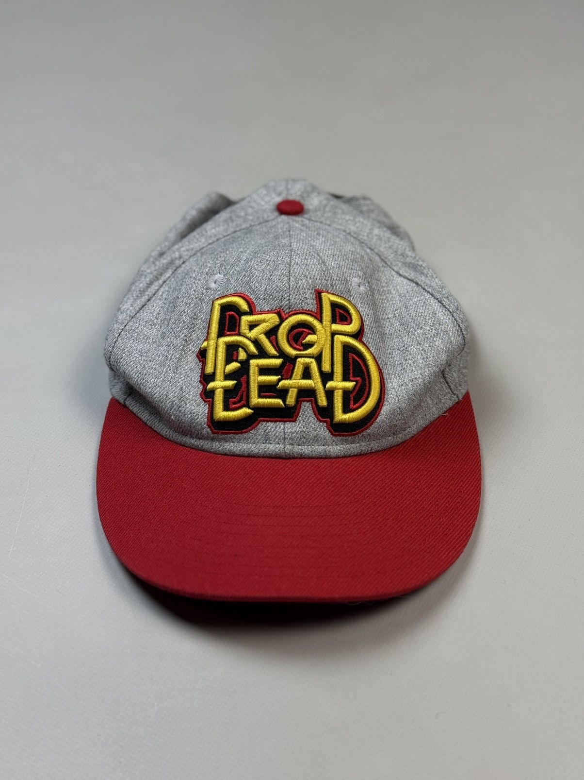 Drop Dead Drop Dead Steel City’s Finest Big Logo Baseball Cap Hat Size ONE SIZE - 4 Thumbnail