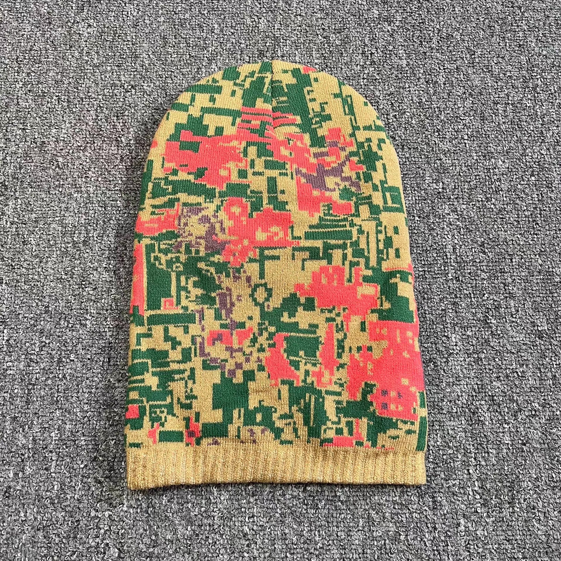 Billionaire Boys Club 22FW BBC Mosaic All-Over Print Knitted Balaclava Beanie Q7 Size ONE SIZE - 2 Thumbnail