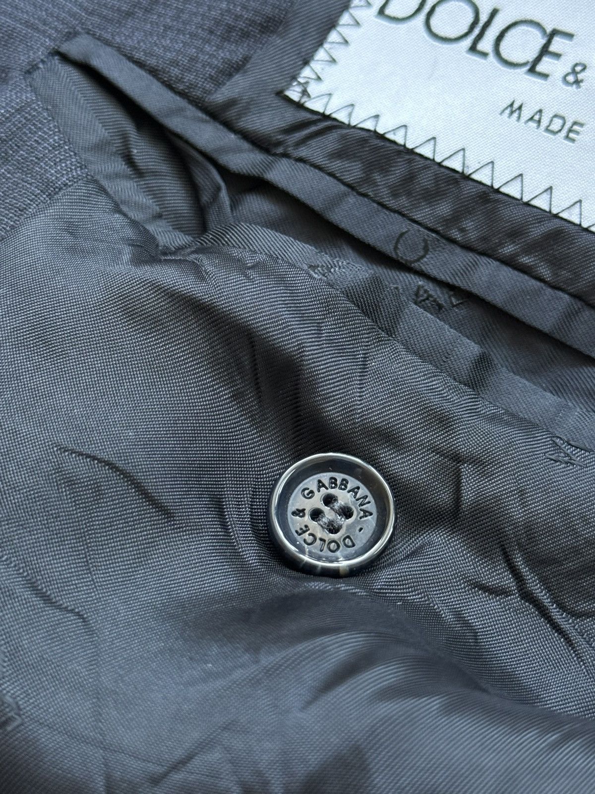 Dolce & Gabbana Dolce&Gabbana Wool tailored blazer jacket Size US S / EU 44-46 / 1 - 6 Thumbnail