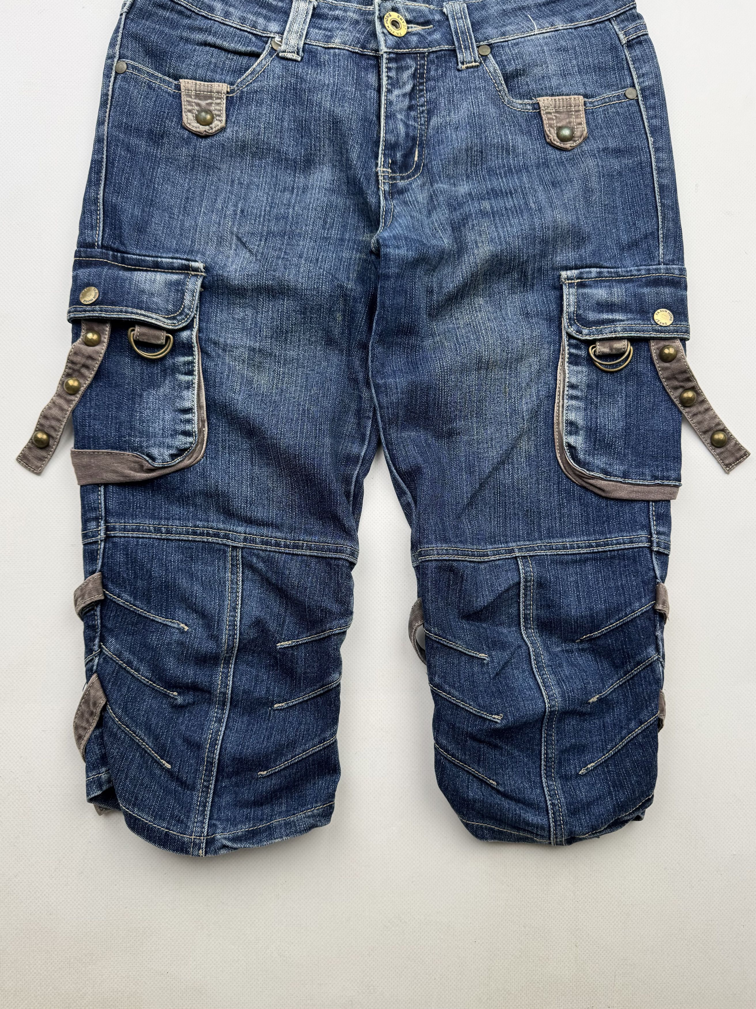 Japanese Brand 90's Long Shorts With Bondage B380(V406)E2 Size US 28 / EU 44 - 3 Thumbnail