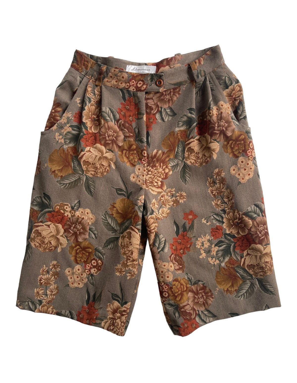 Vintage Lanarosa Floral Highwaist Shortpants
