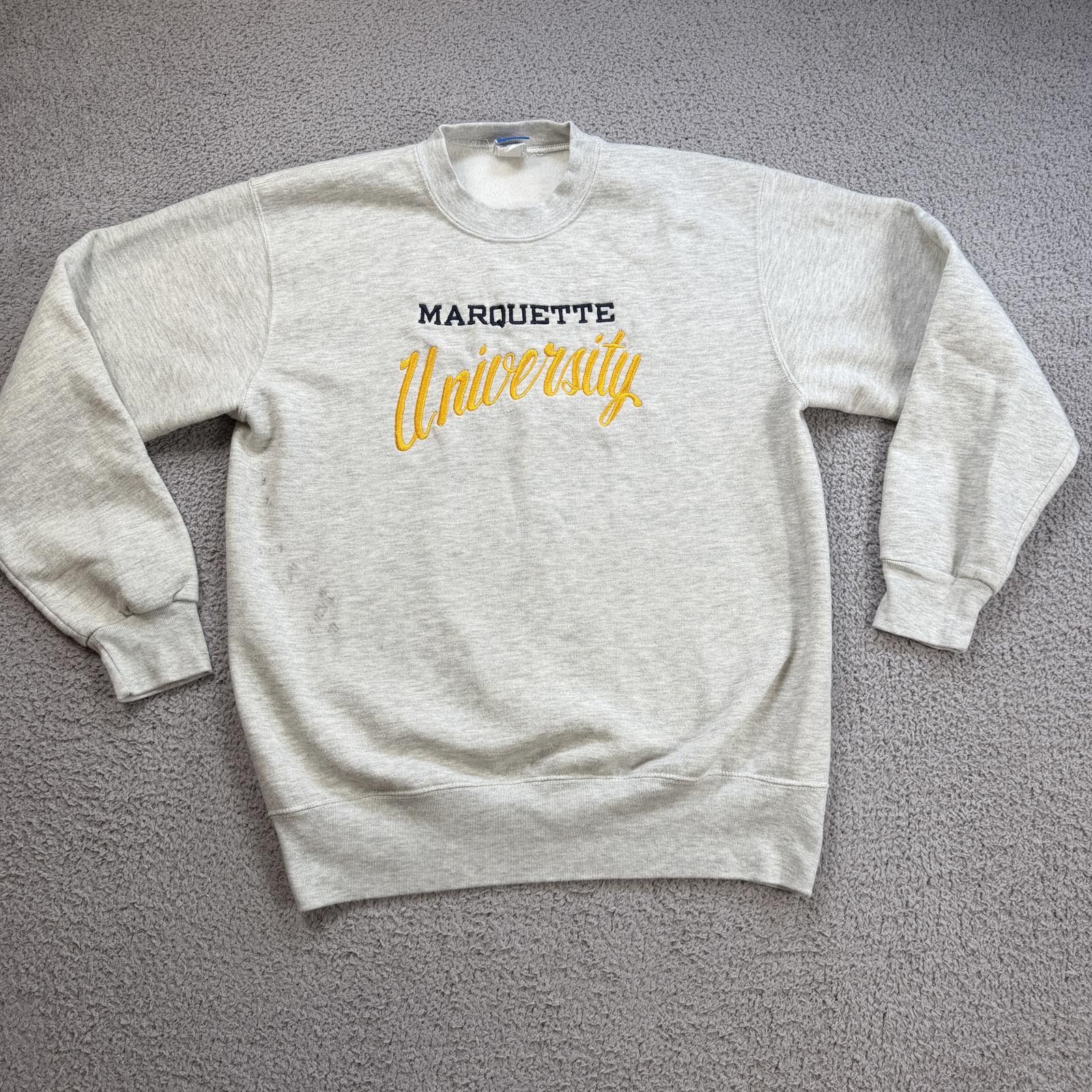 Champion Vintage 90 Champion Marquette University Crewneck Sweatshirt Size US XL / EU 56 / 4 - 1 Thumbnail