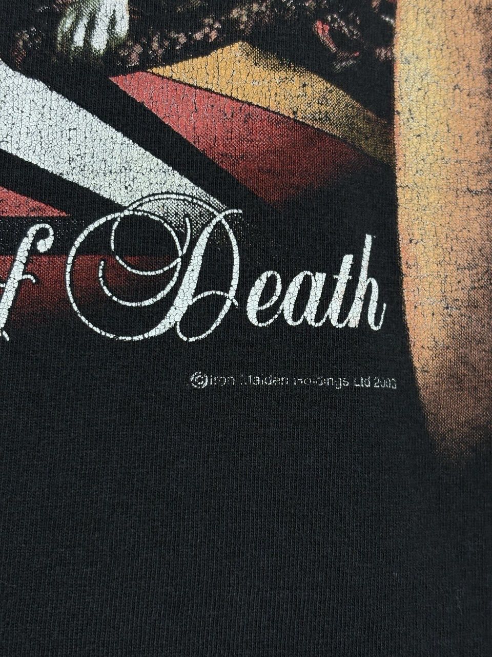 Iron Maiden Vintage 2003 Iron Maiden Dance of Death Black T-shirt Size US XL / EU 56 / 4 - 6 Thumbnail