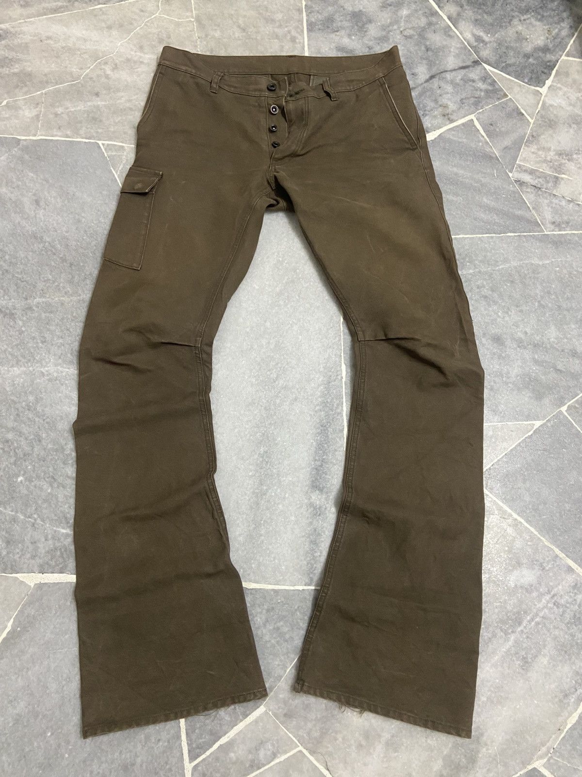 Kazuyuki Kumagai Attachment Attachment kazuyuki Kumagai Curve Flare Jeans Size US 33 - 1 Thumbnail
