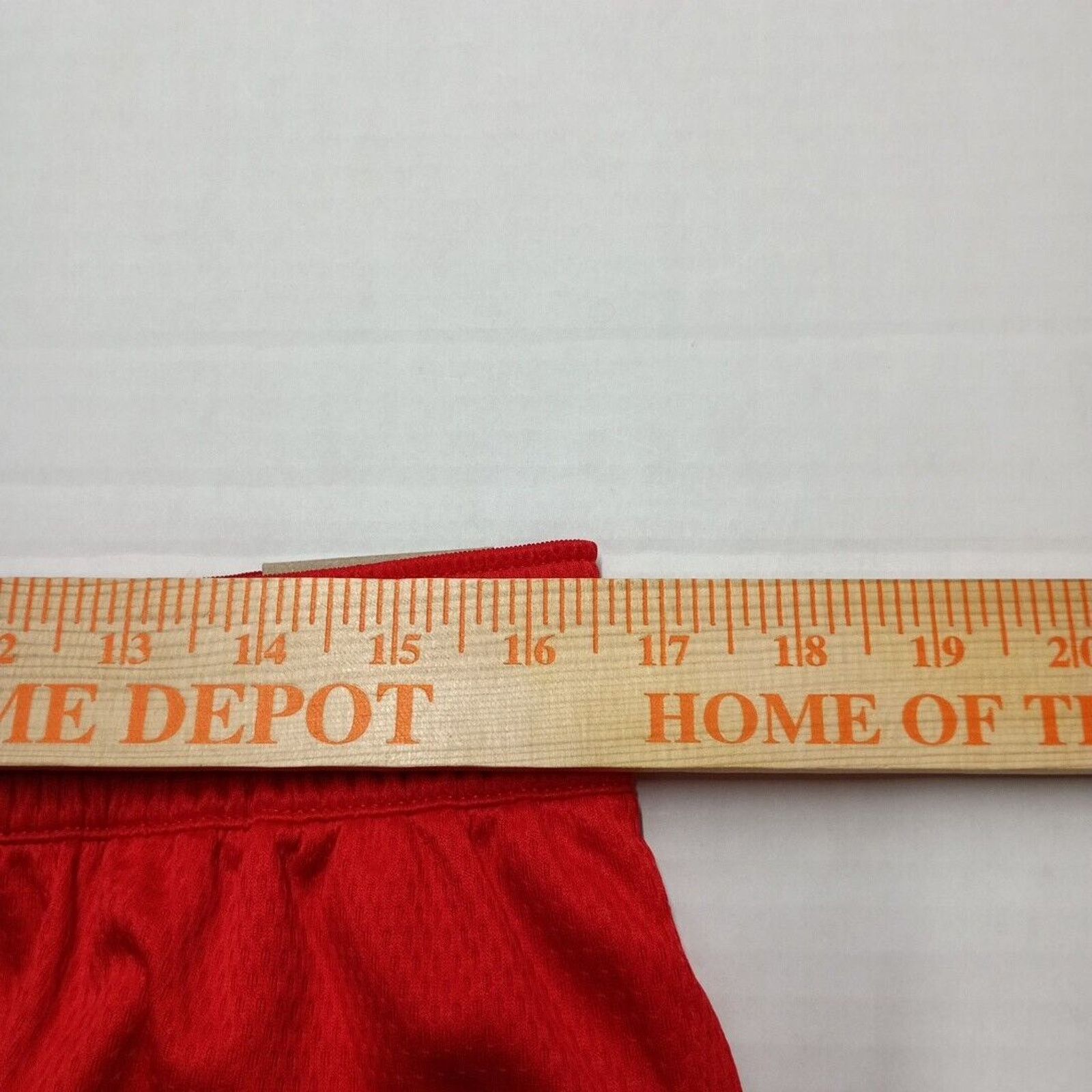 Nike Men's Nike Loose Fit Basketball Shorts Size XL Red White Size US 33 - 6 Thumbnail