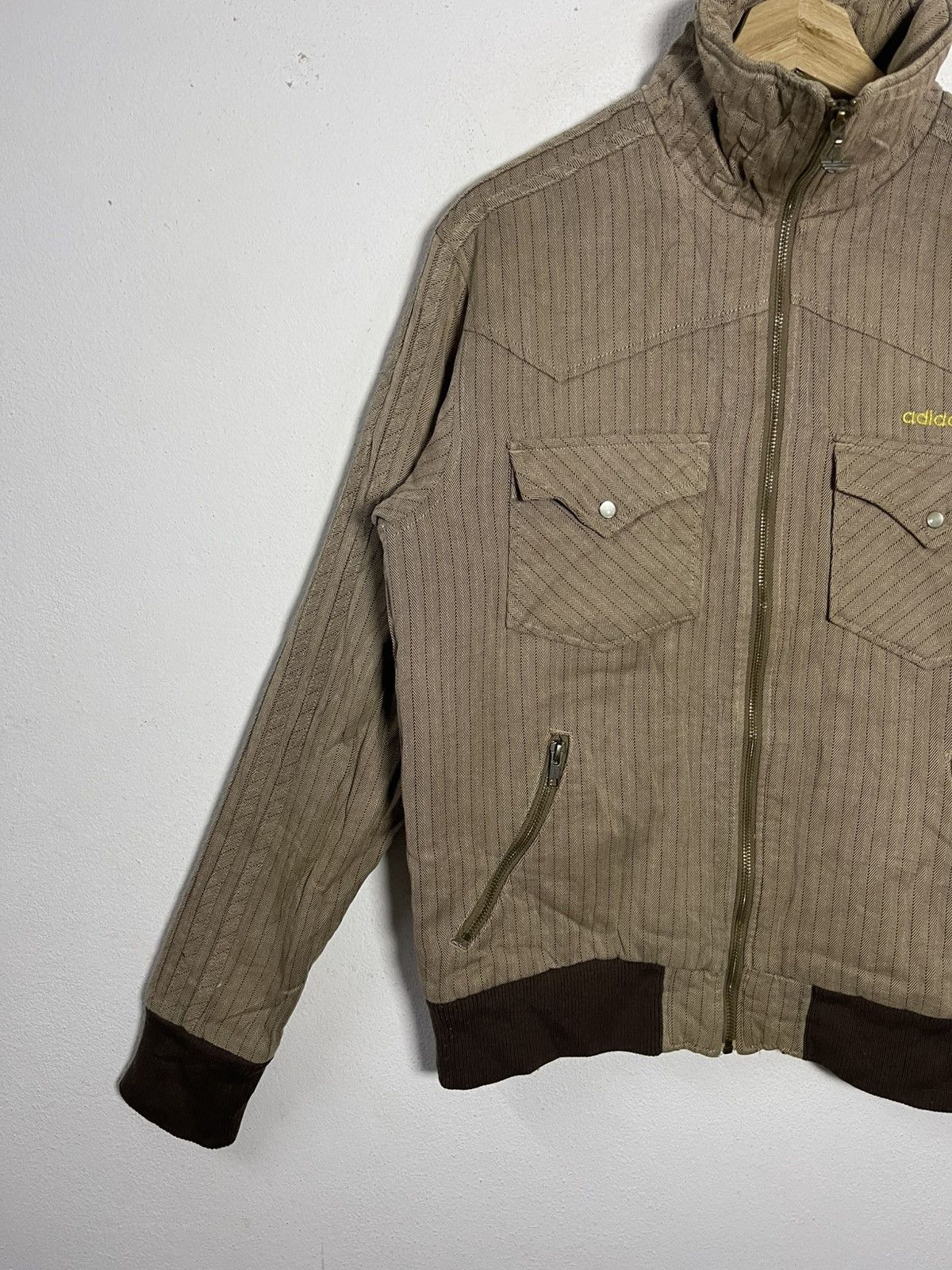 Adidas Vintage ADIDAS Striped Western Style Jacket Size US M / EU 48-50 / 2 - 4 Thumbnail