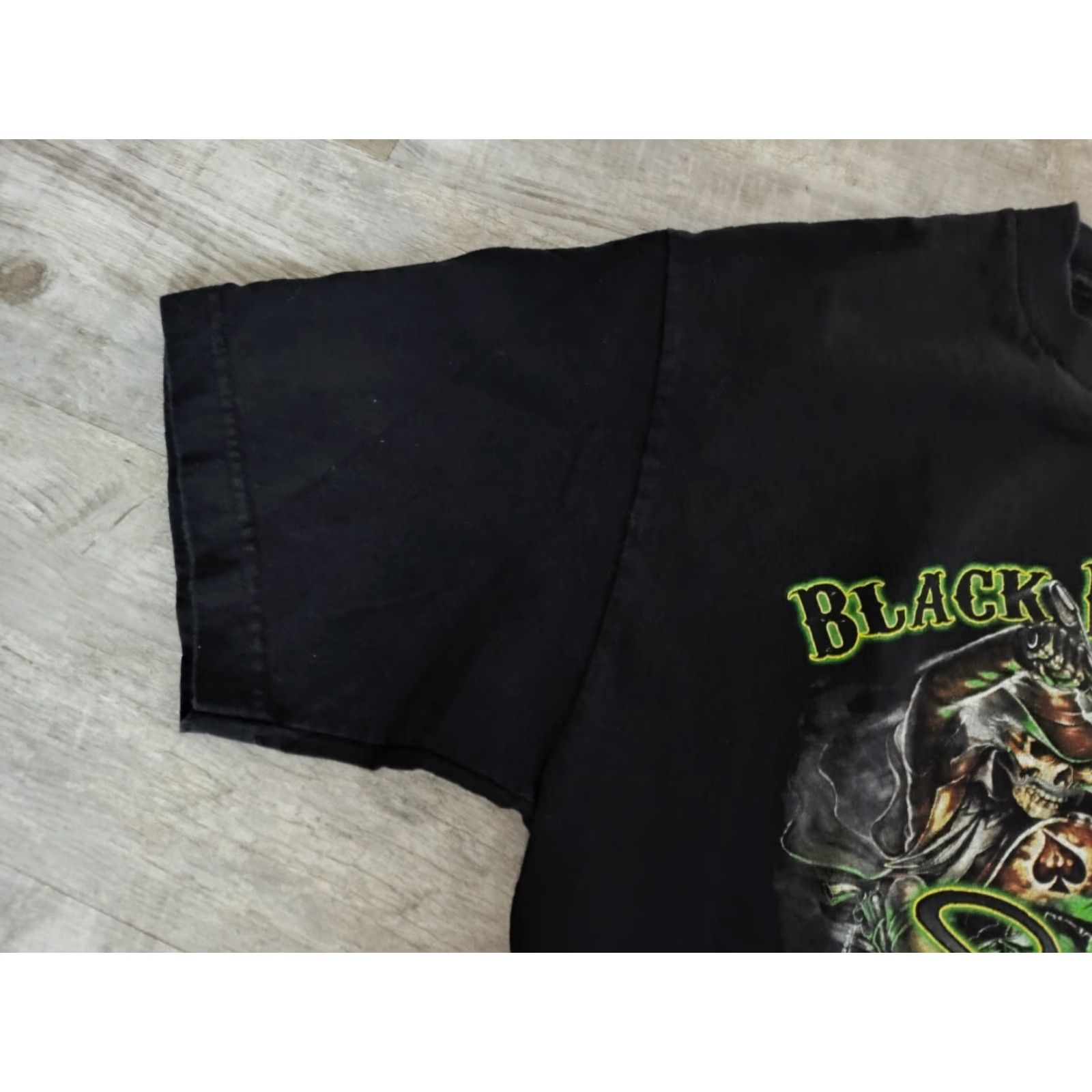 Vintage VINTAGE Sturgis Black Hills Rally 2014 T-Shirt Crew Neck 100% Cotton Mens Medium Black 74th Rally Motorcycle Biker Graphic Tee Size US M / EU 48-50 / 2 - 5 Thumbnail