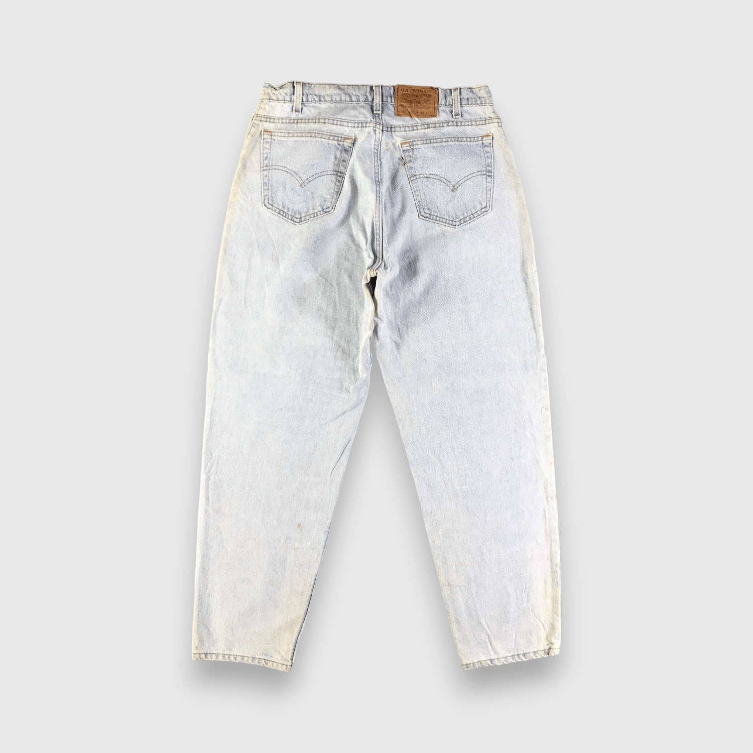 Levi's 90s Vintage Light Wash Levis 560 Jeans-J3138 Size US 35 - 2 Thumbnail