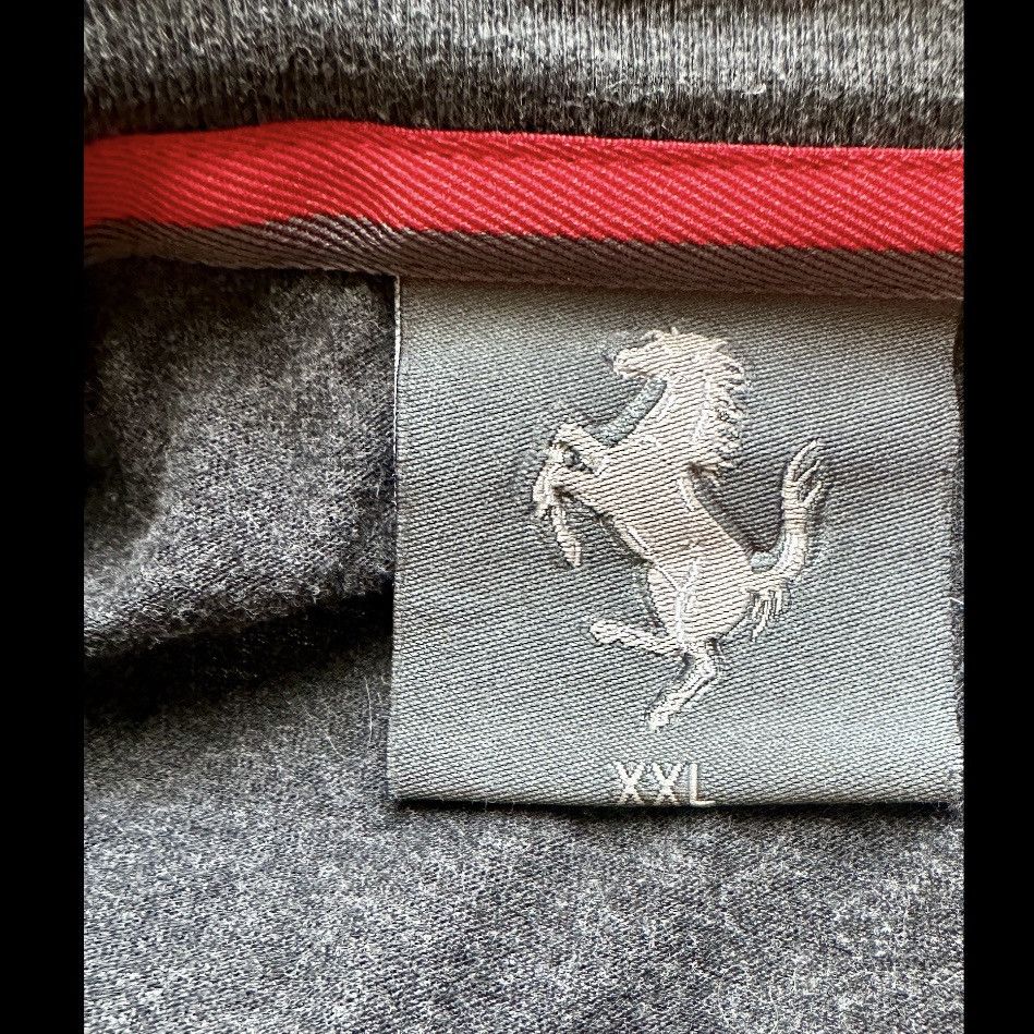 Ferrari VINTAGE 1990s FERRARI TSHIRT PRANCING HORSE EMBROIDERY XXL Size US XXL / EU 58 / 5 - 5 Thumbnail