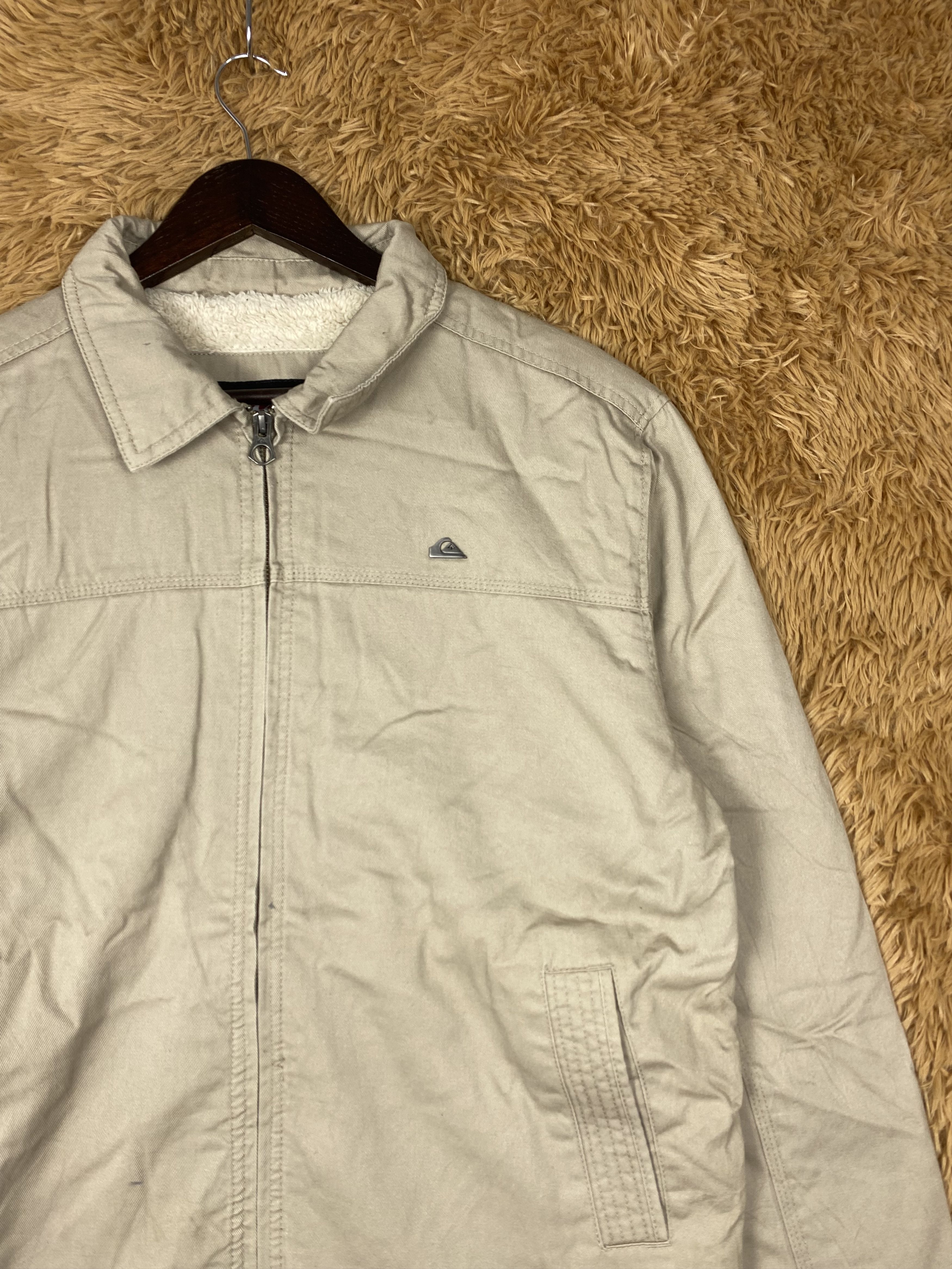 Quiksilver Vintage Quiksilver Fleece Lining Jacket DJ0419 Size US L / EU 52-54 / 3 - 3 Thumbnail