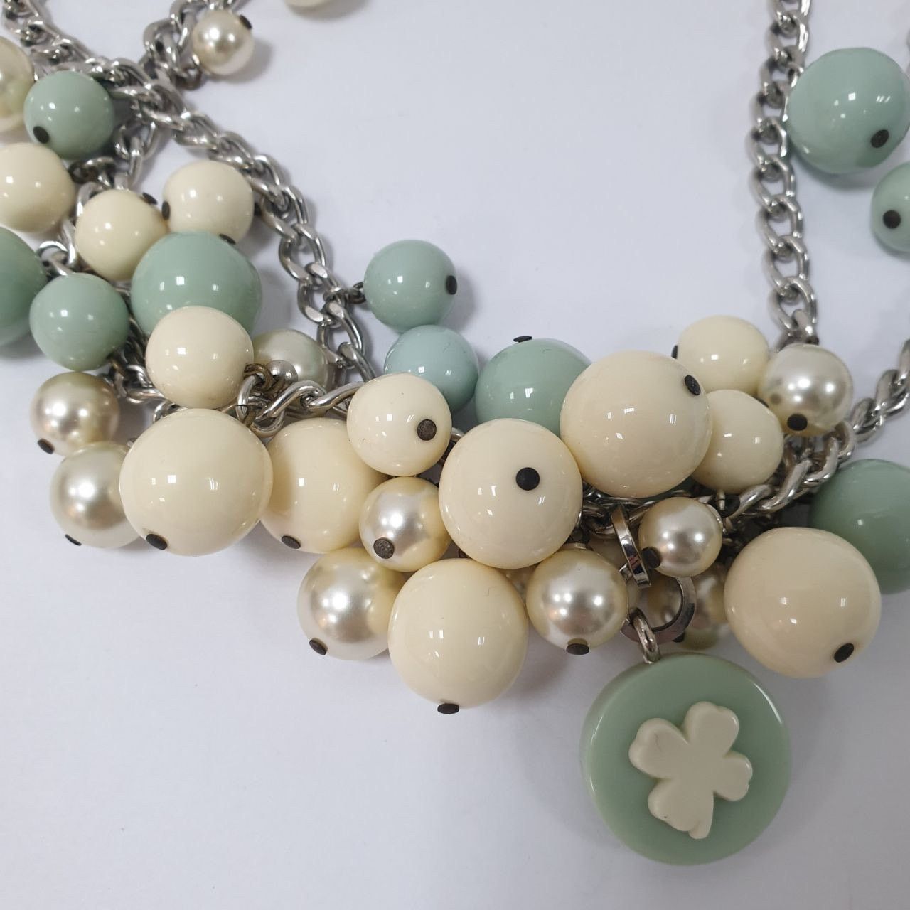 Chanel Chanel pastel jewelry set of necklace and bracelet Size ONE SIZE - 10 Thumbnail