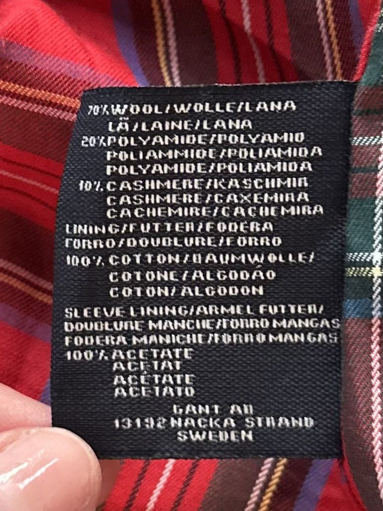 Gant GANT Classic Wool Jacket Coat Women's Size S Size S / US 4 / IT 40 - 6 Thumbnail