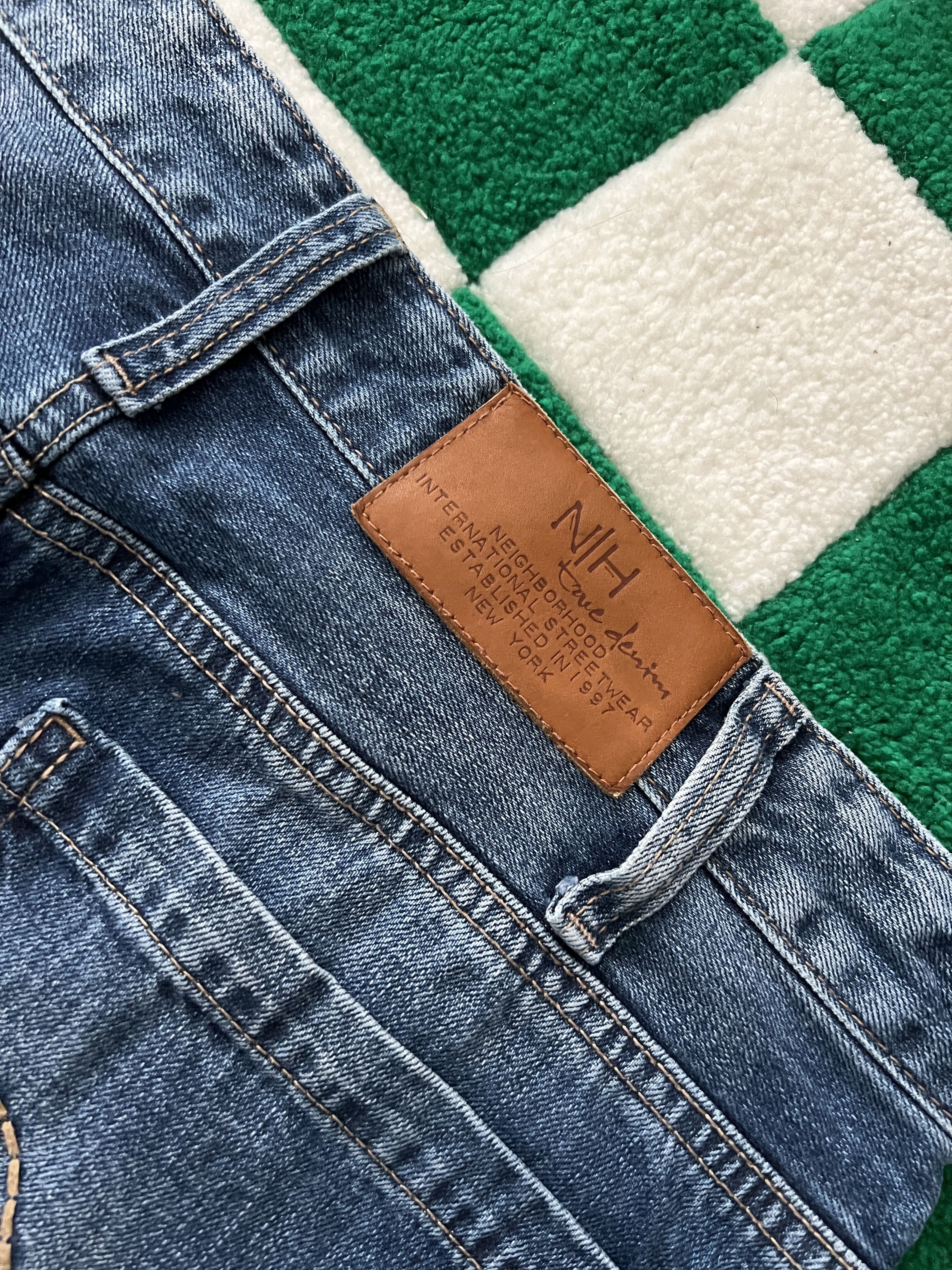 Japanese Brand Vintage Neighborhood True Denim Japanese Denim Jeans Size US 34 / EU 50 - 4 Thumbnail