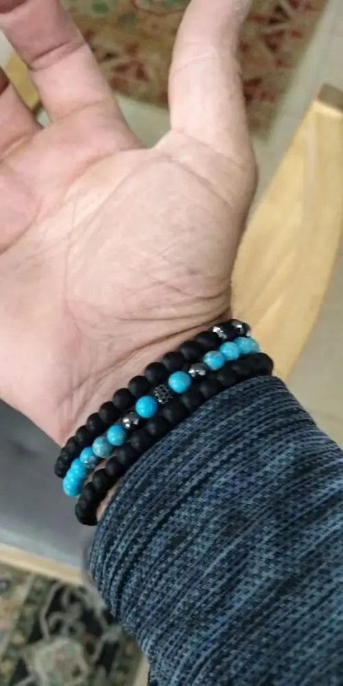 Jewelry 3 Pieces/ Set Beads Bracelet Size ONE SIZE - 3 Thumbnail