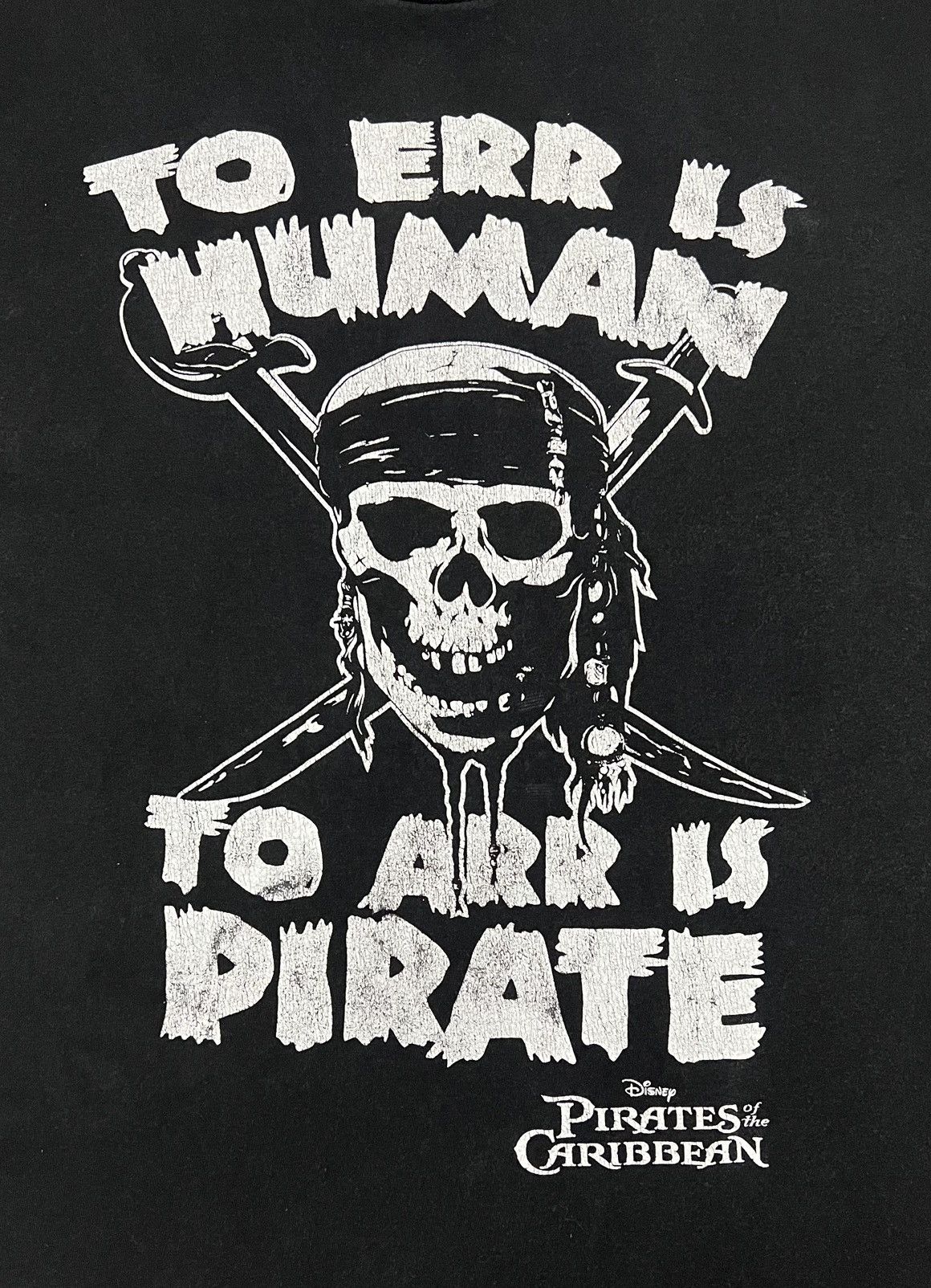 Disney Disney Pirates Caribbean Skull Graphic Tee XL USA Size US XL / EU 56 / 4 - 11 Thumbnail