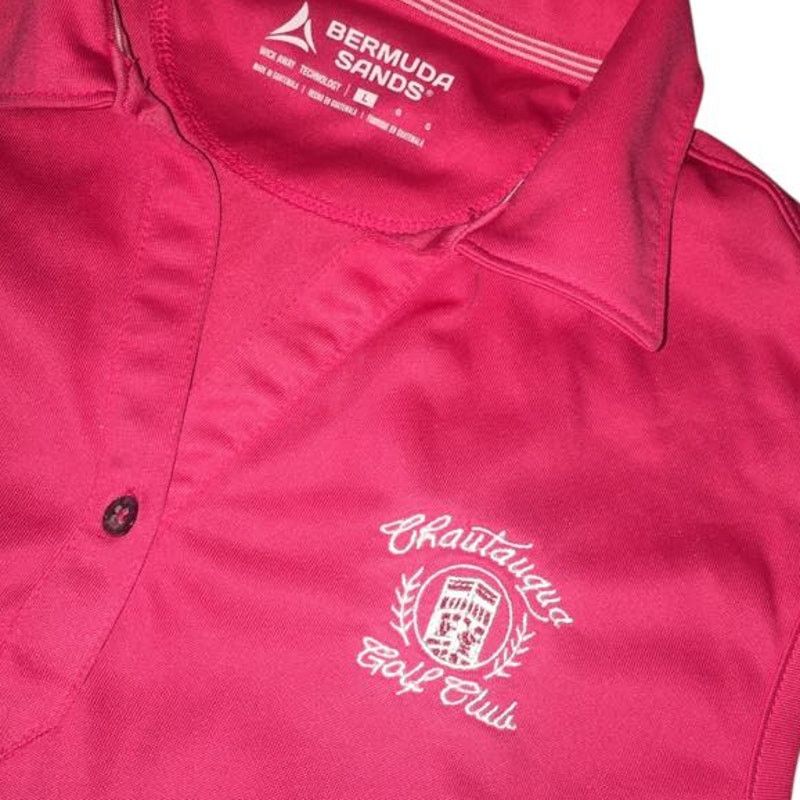 Other Chautauqua Lake Golf Club Sleeveless Polo Collar Pink Large Size L / US 10 / IT 46 - 2 Thumbnail