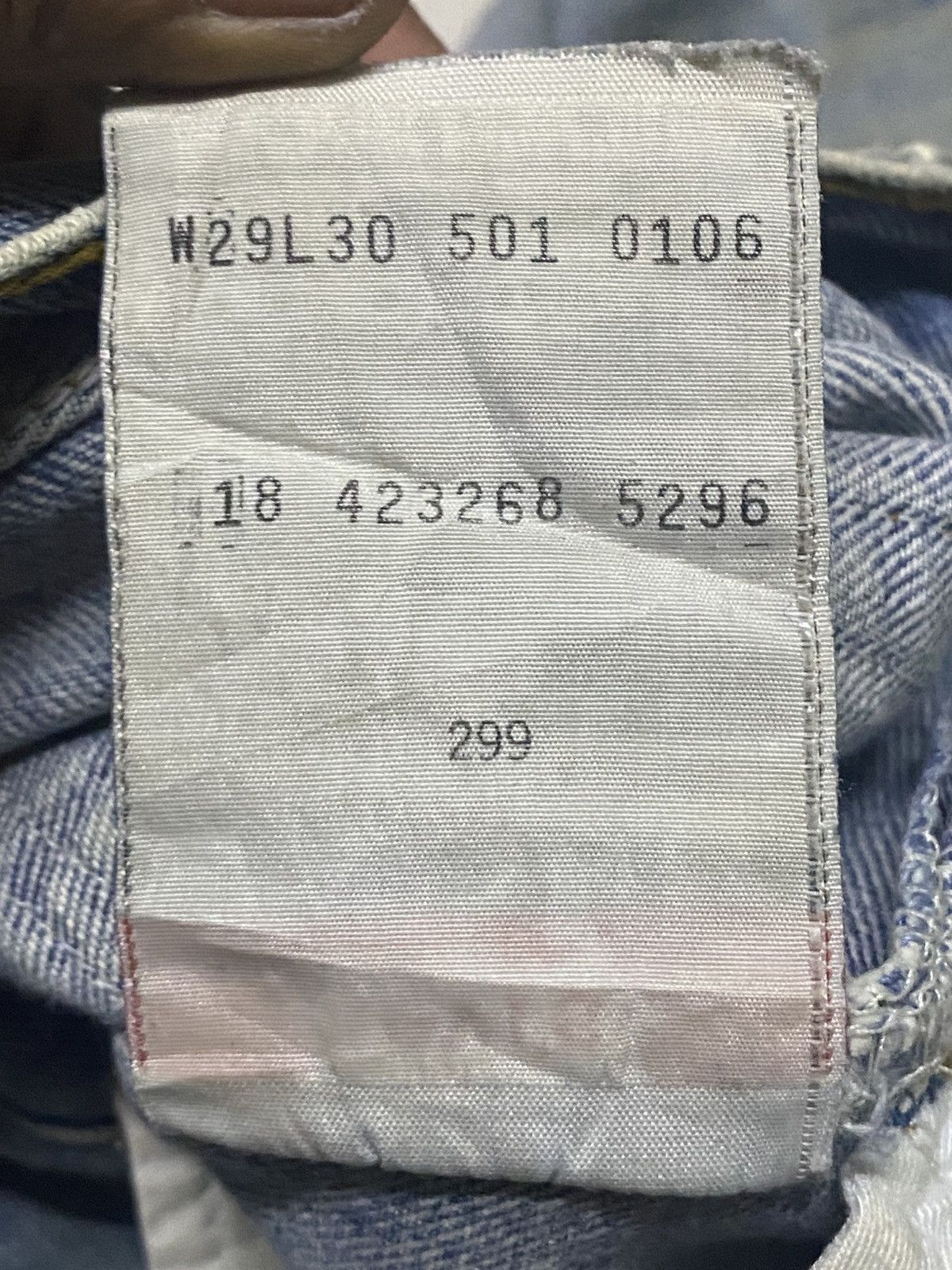 Levi's Vintage Levis 501 Grunge Mud Wash Distressed Jeans Size US 28 / EU 44 - 17 Thumbnail
