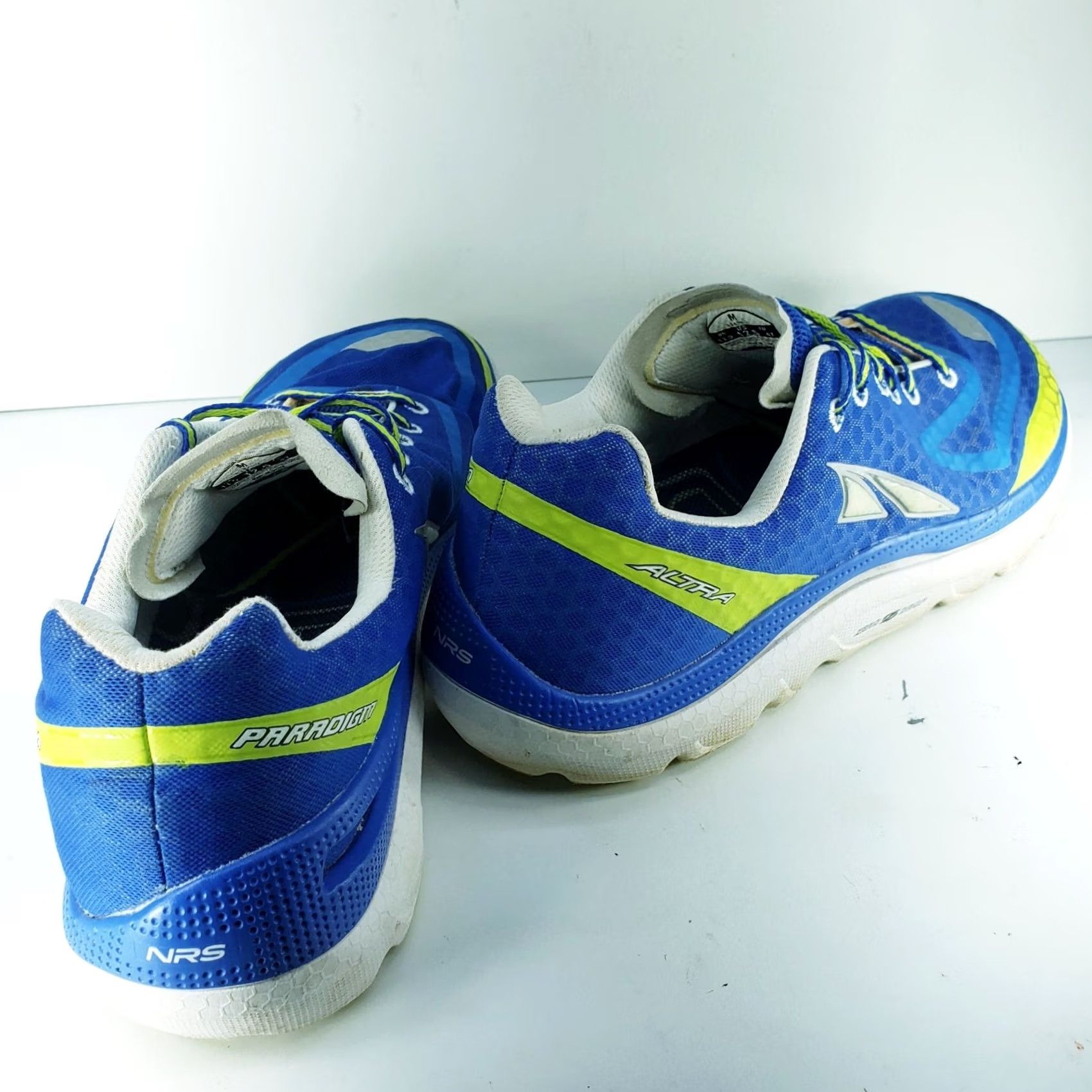 Altra ALTRA PARADIGM NRS Sneakers Running Training Men Sz 12.5 Blue Lime Size US 12 / EU 45 - 5 Thumbnail