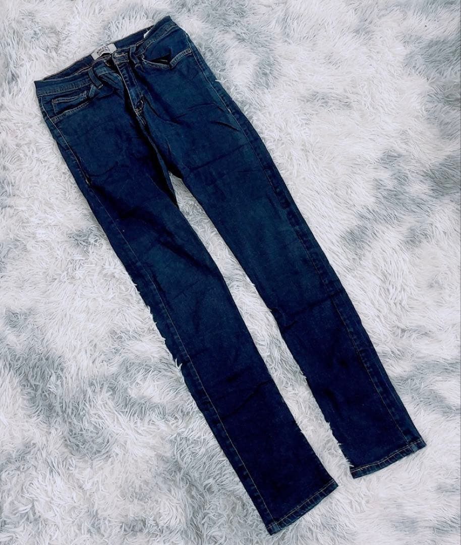 Naked & Famous Naked & Famous Dark Blue Denim (Stretch) Size US 28 / EU 44 - 1 Thumbnail